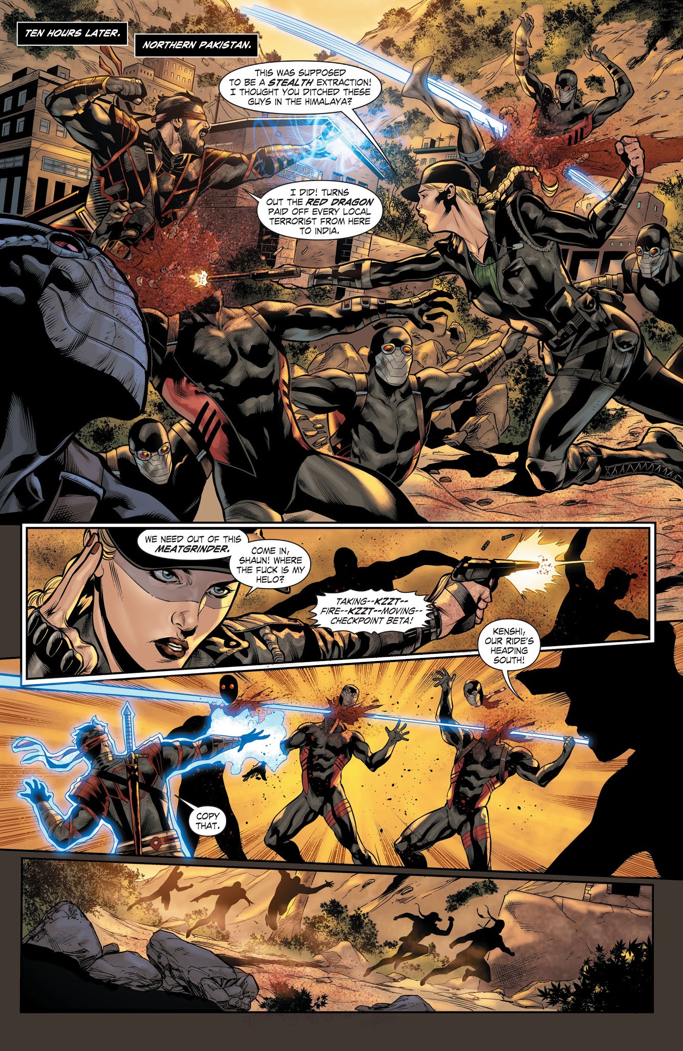 Read online Mortal Kombat X [I] comic -  Issue # _TPB 2 - 113
