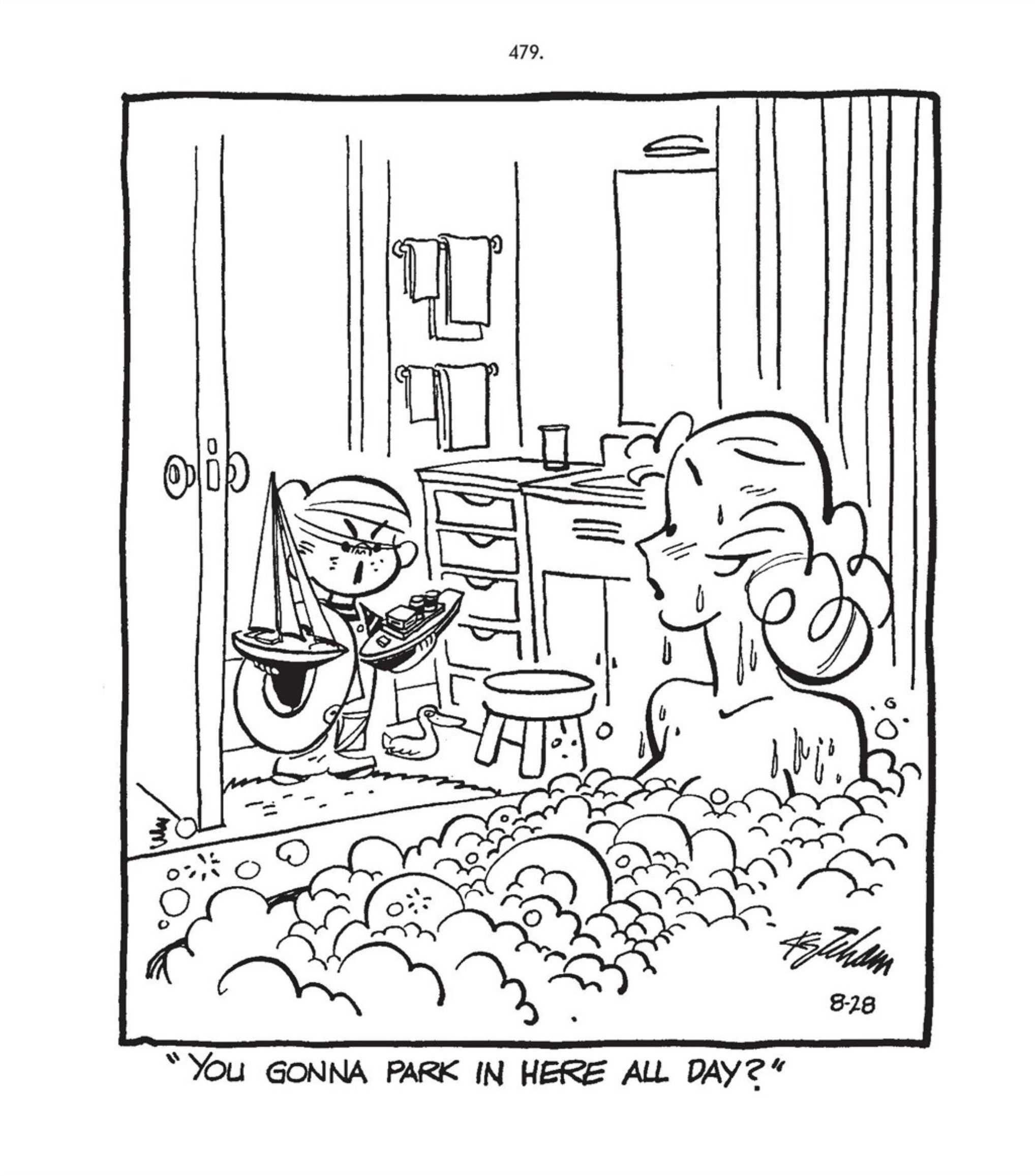 Read online Hank Ketcham's Complete Dennis the Menace comic -  Issue # TPB 1 (Part 6) - 7