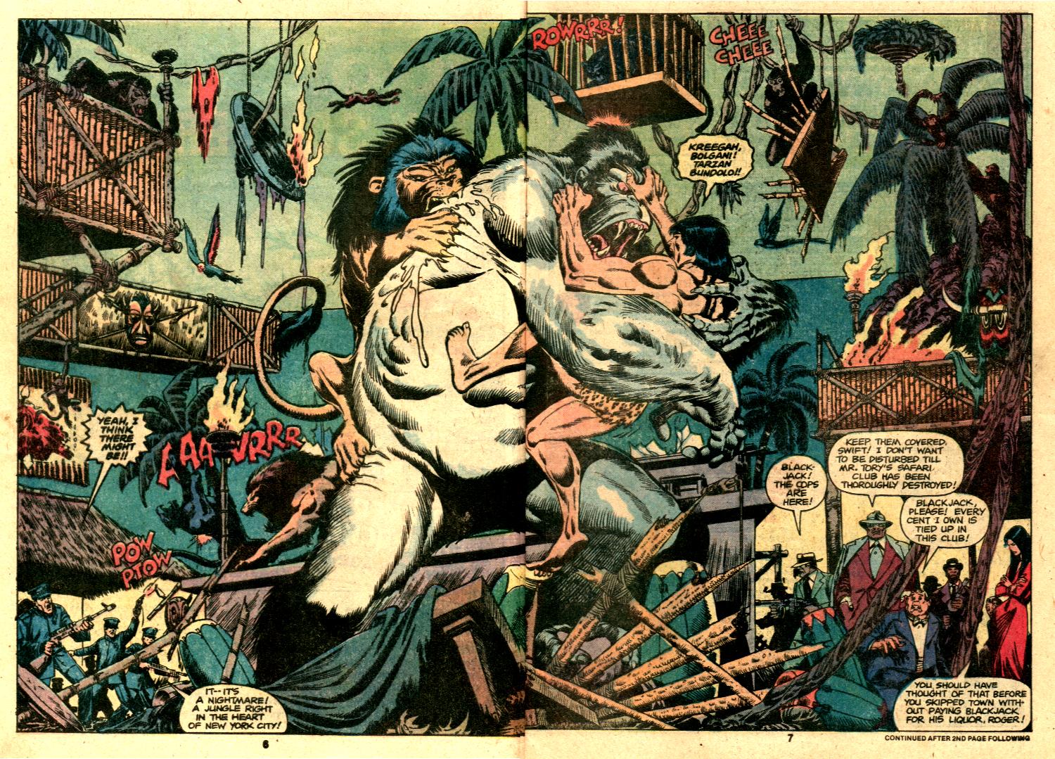 Read online Tarzan (1977) comic -  Issue #28 - 5