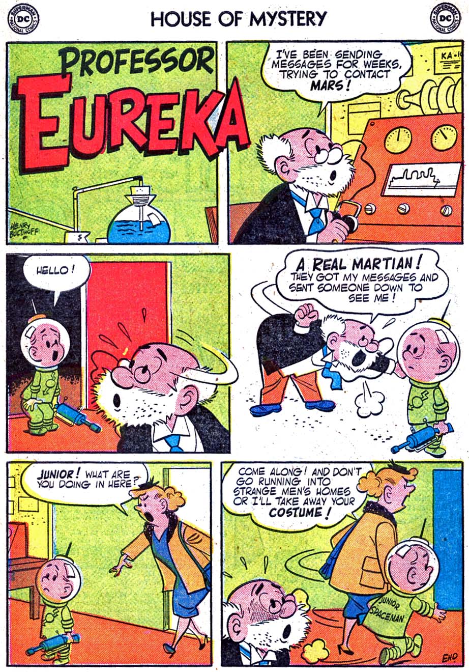 Read online House of Mystery (1951) comic -  Issue #49 - 10
