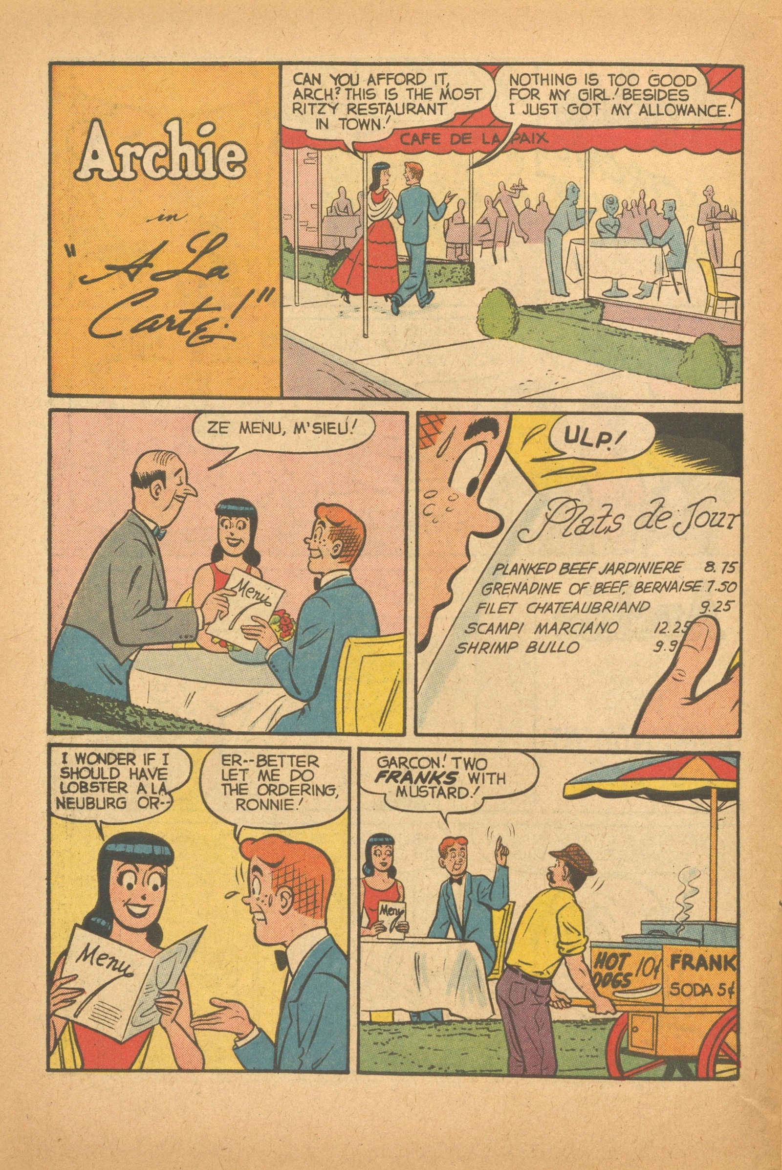 Read online Archie's Joke Book Magazine comic -  Issue #53 - 22