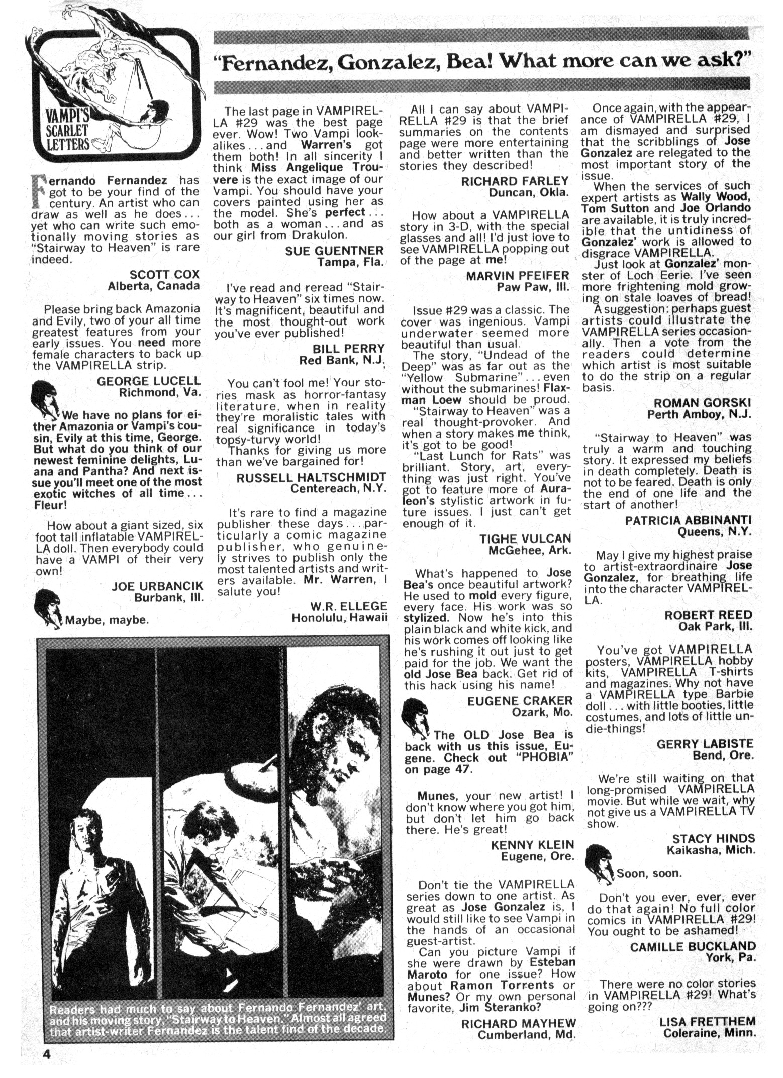 Read online Vampirella (1969) comic -  Issue #31 - 4