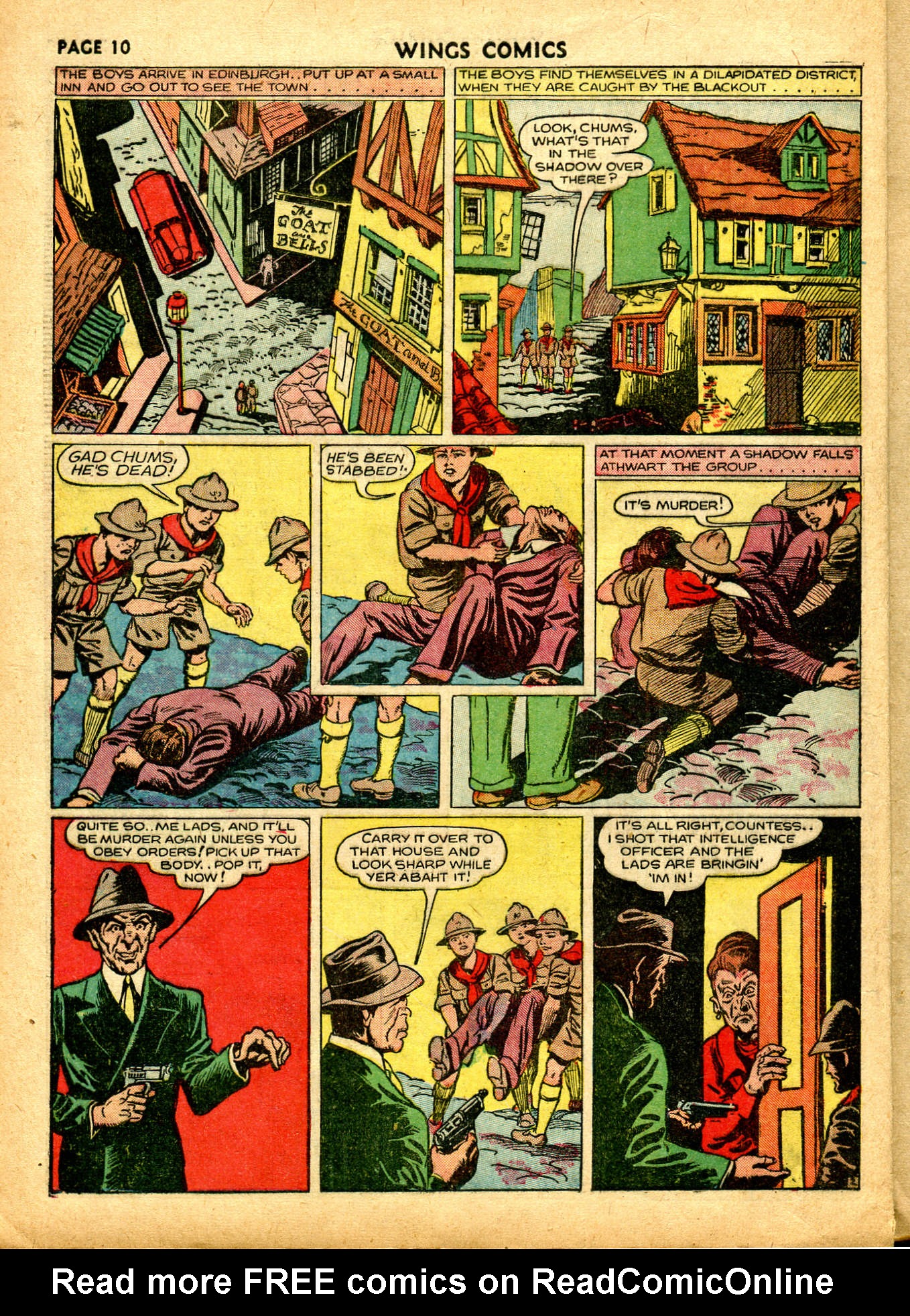 Read online Wings Comics comic -  Issue #6 - 12
