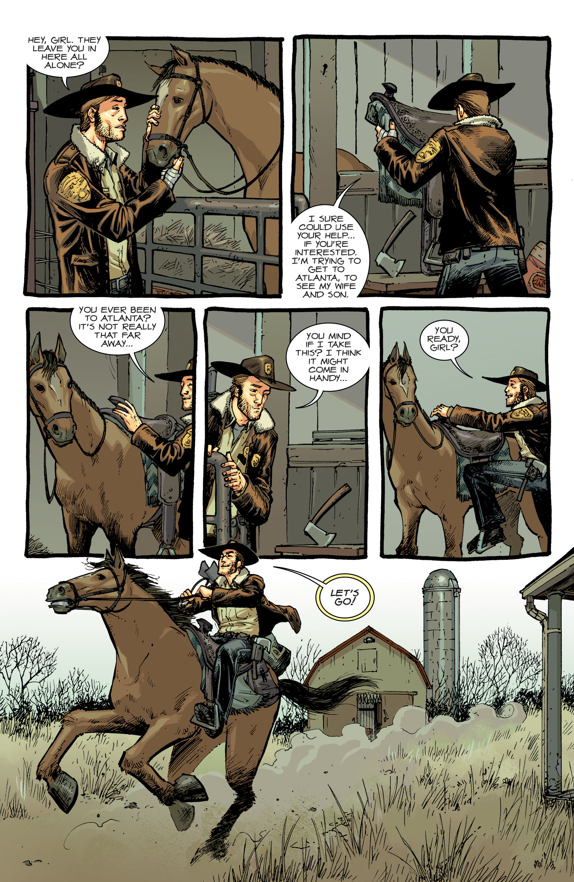 Read online The Walking Dead Deluxe comic -  Issue #2 - 8