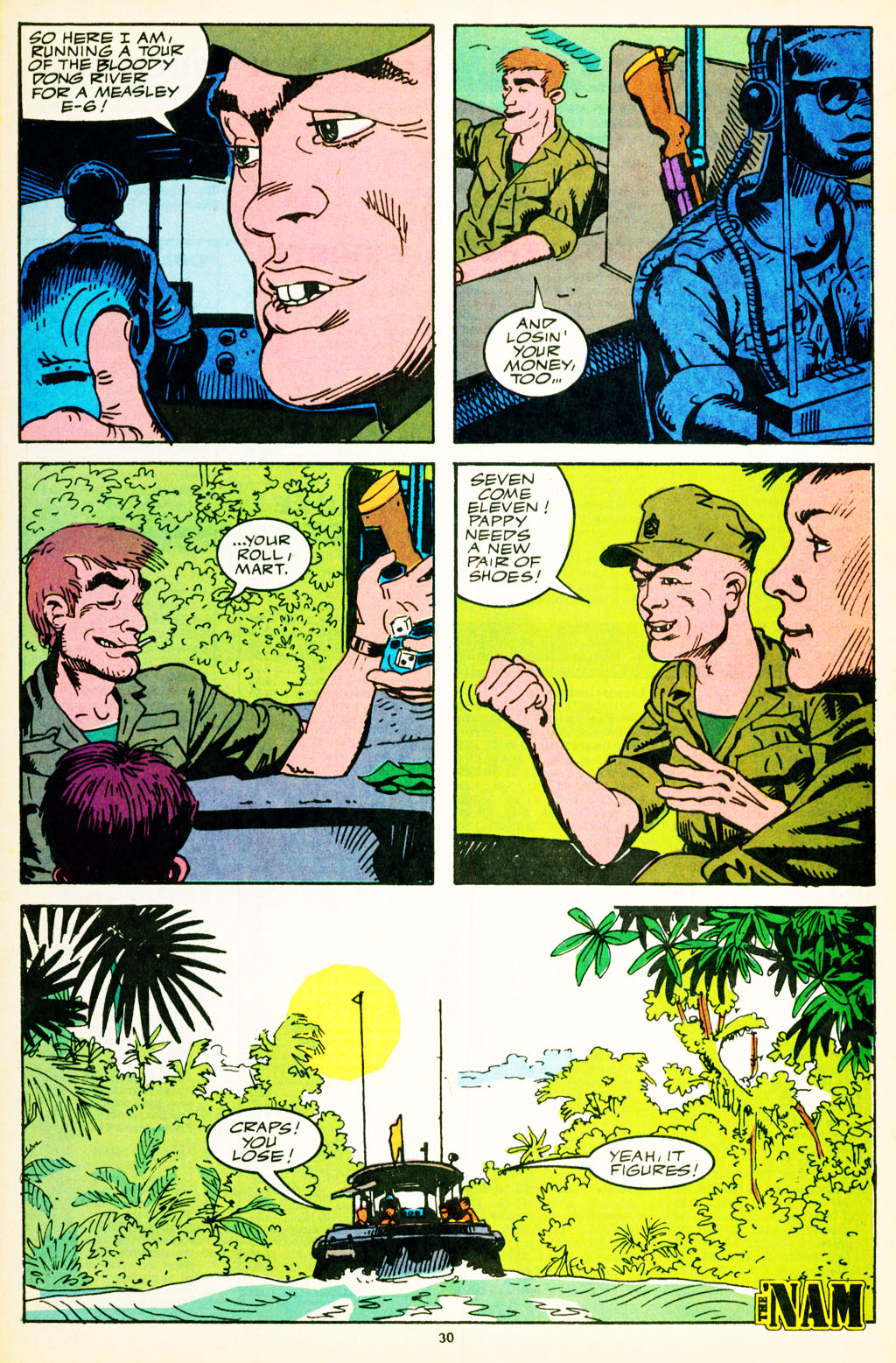 Read online The 'Nam comic -  Issue #40 - 23