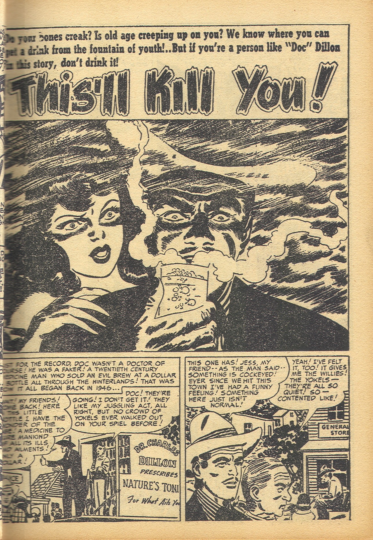 Read online Black Magic (1950) comic -  Issue #19 - 28