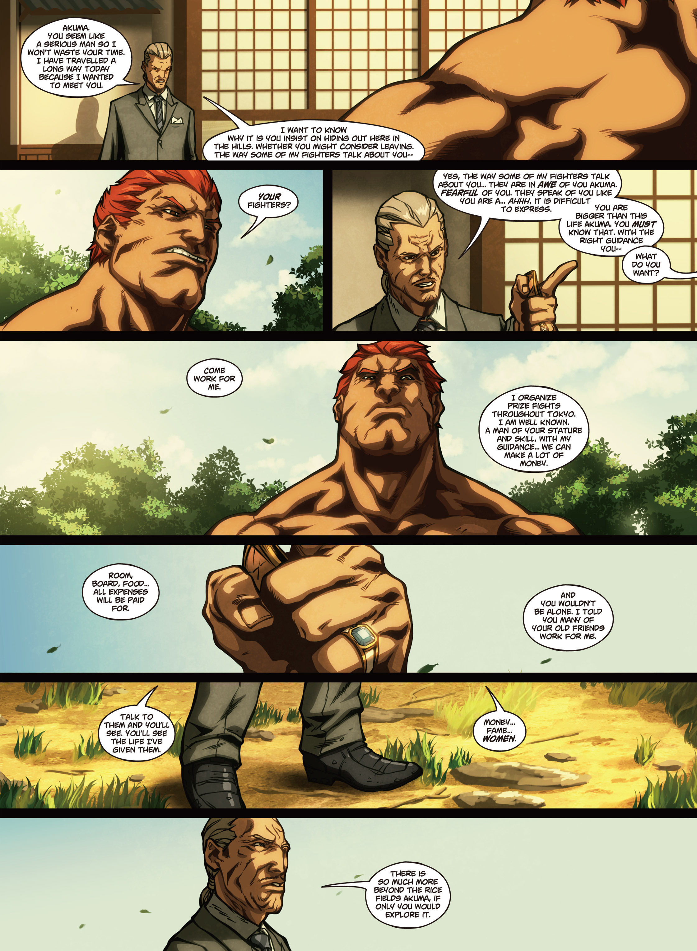 Read online Street Fighter Origins: Akuma comic -  Issue # Full - 30
