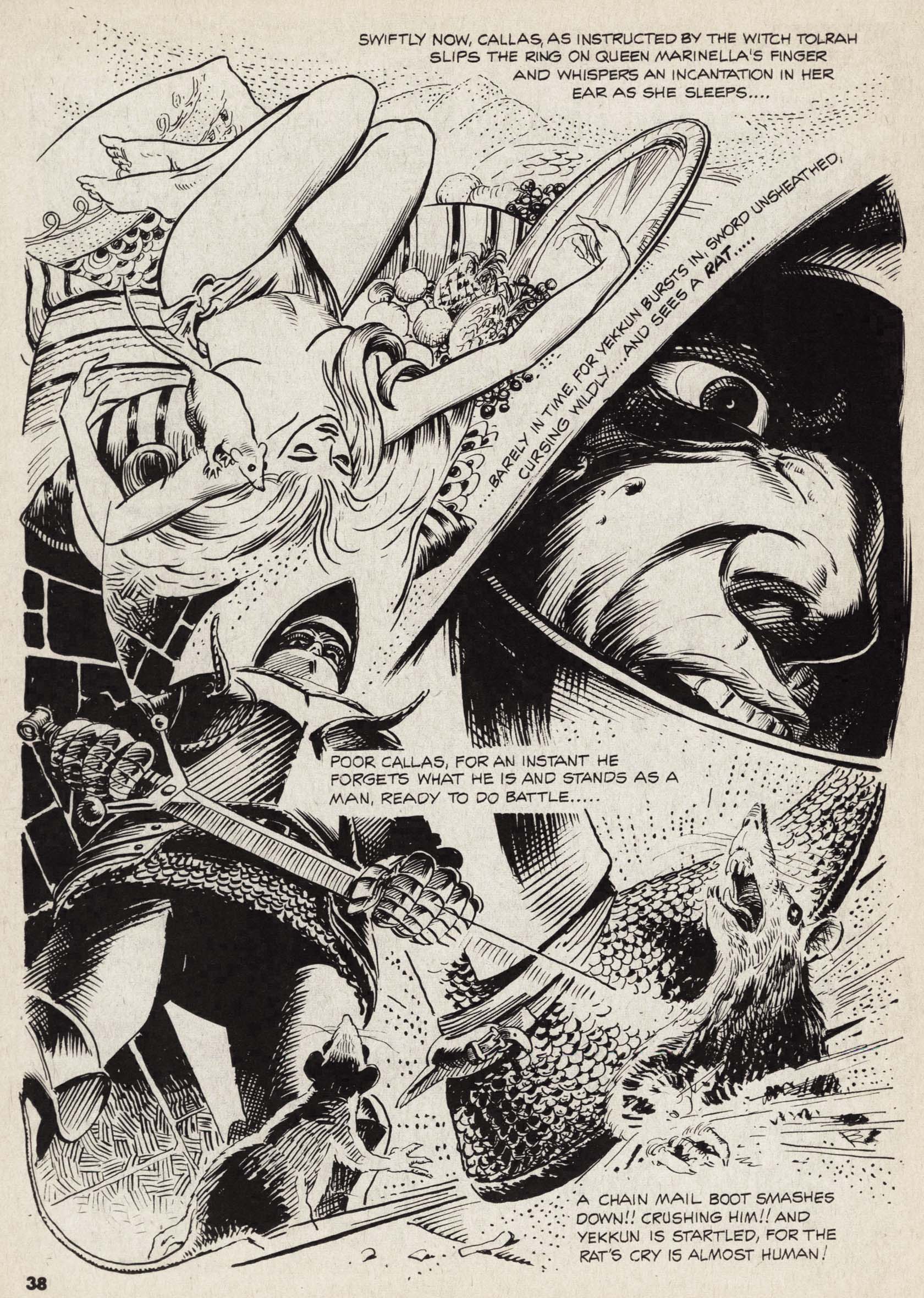 Read online Vampirella (1969) comic -  Issue #14 - 38