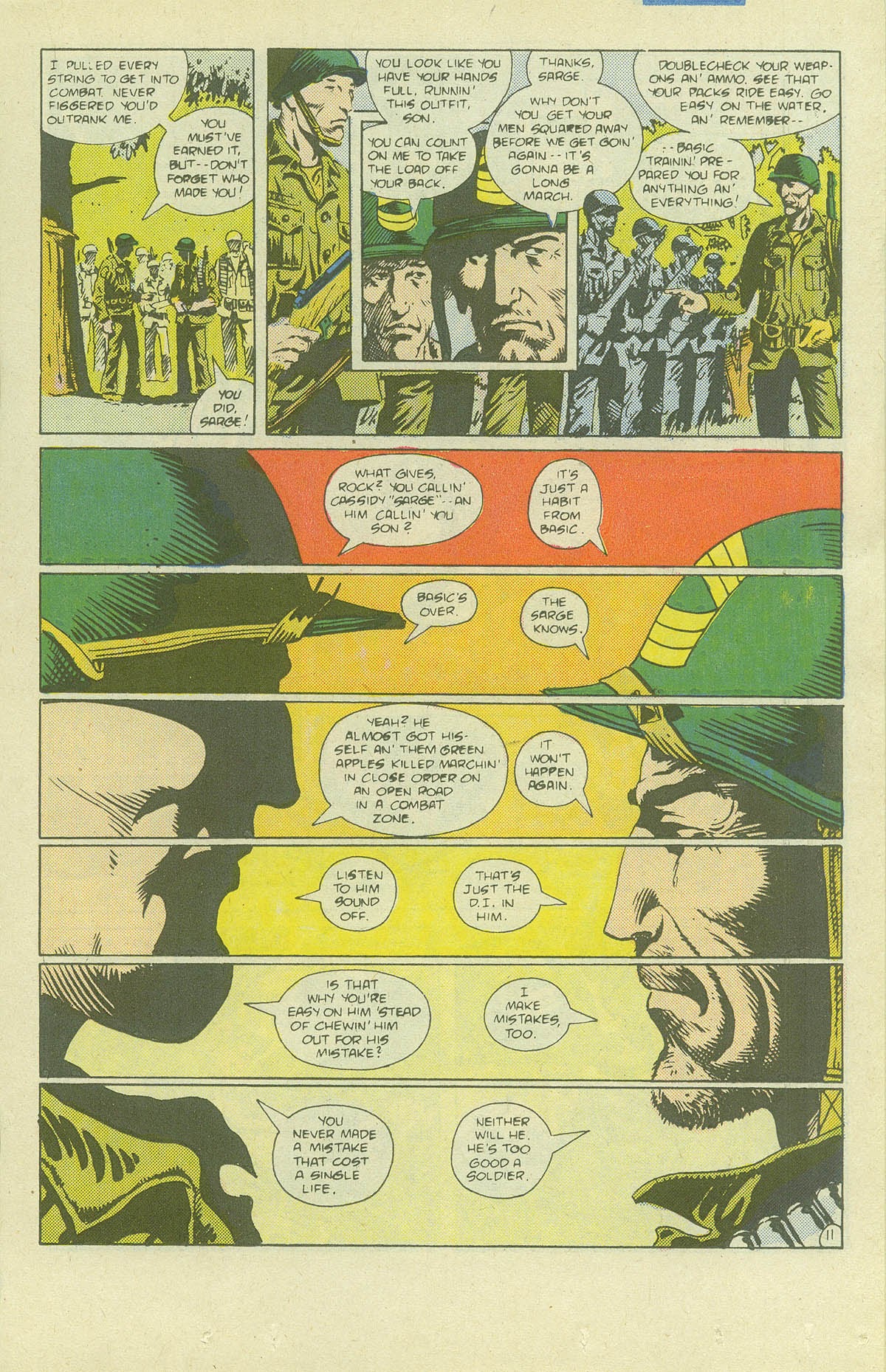 Read online Sgt. Rock comic -  Issue #411 - 16
