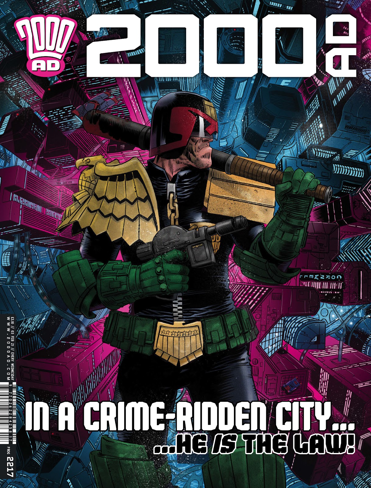 2000 AD issue 2217 - Page 1
