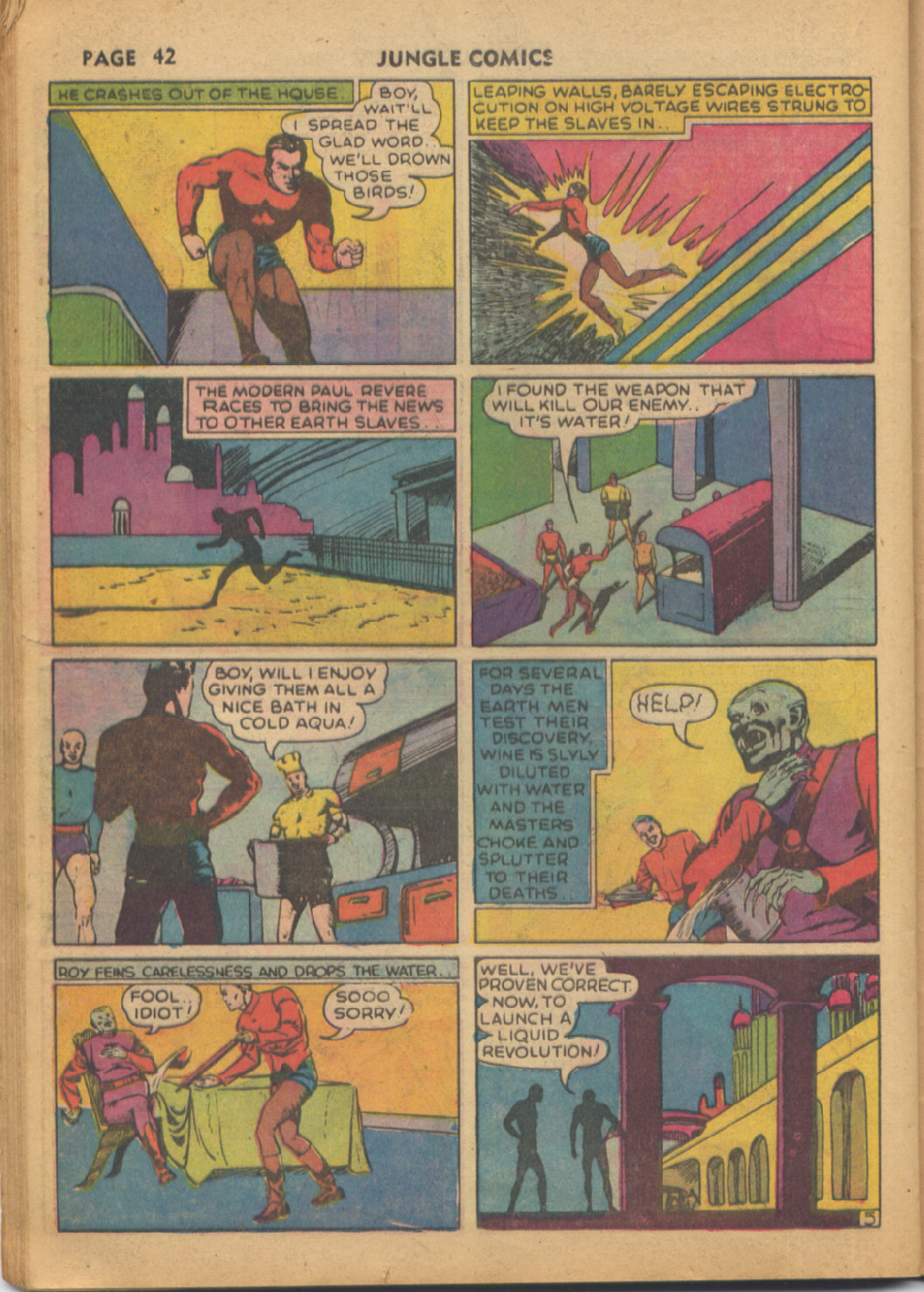 Read online Jungle Comics comic -  Issue #10 - 43