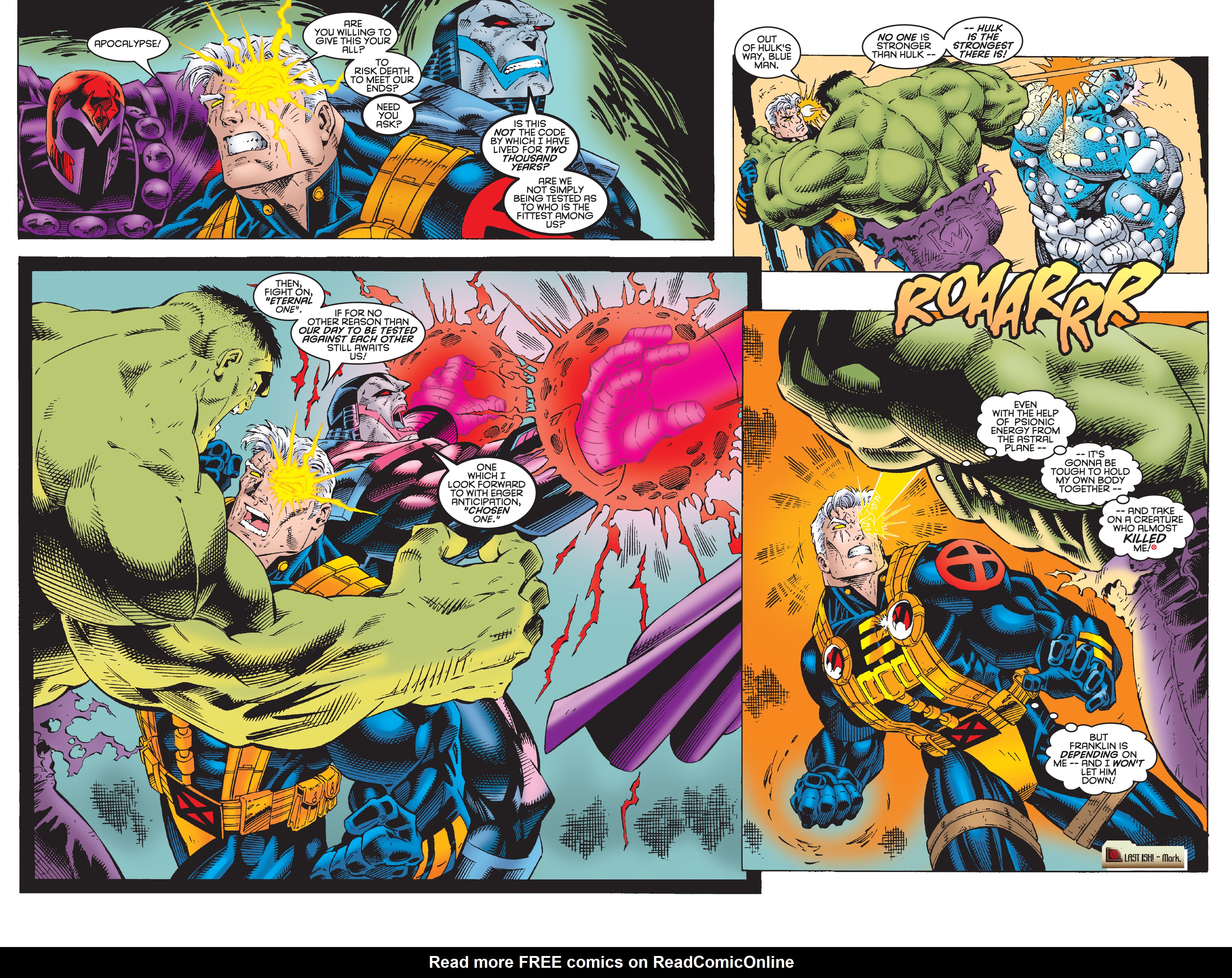 Read online X-Men Milestones: Onslaught comic -  Issue # TPB (Part 4) - 1