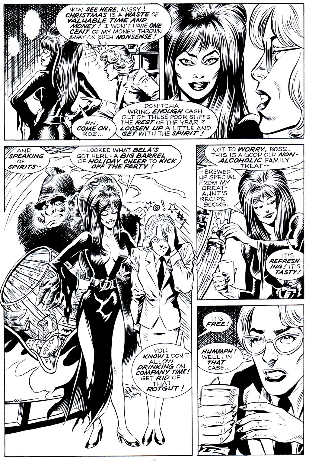 Read online Elvira, Mistress of the Dark comic -  Issue #8 - 6