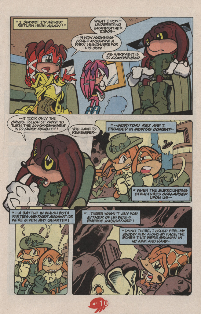 Read online Knuckles the Echidna comic -  Issue #18 - 15