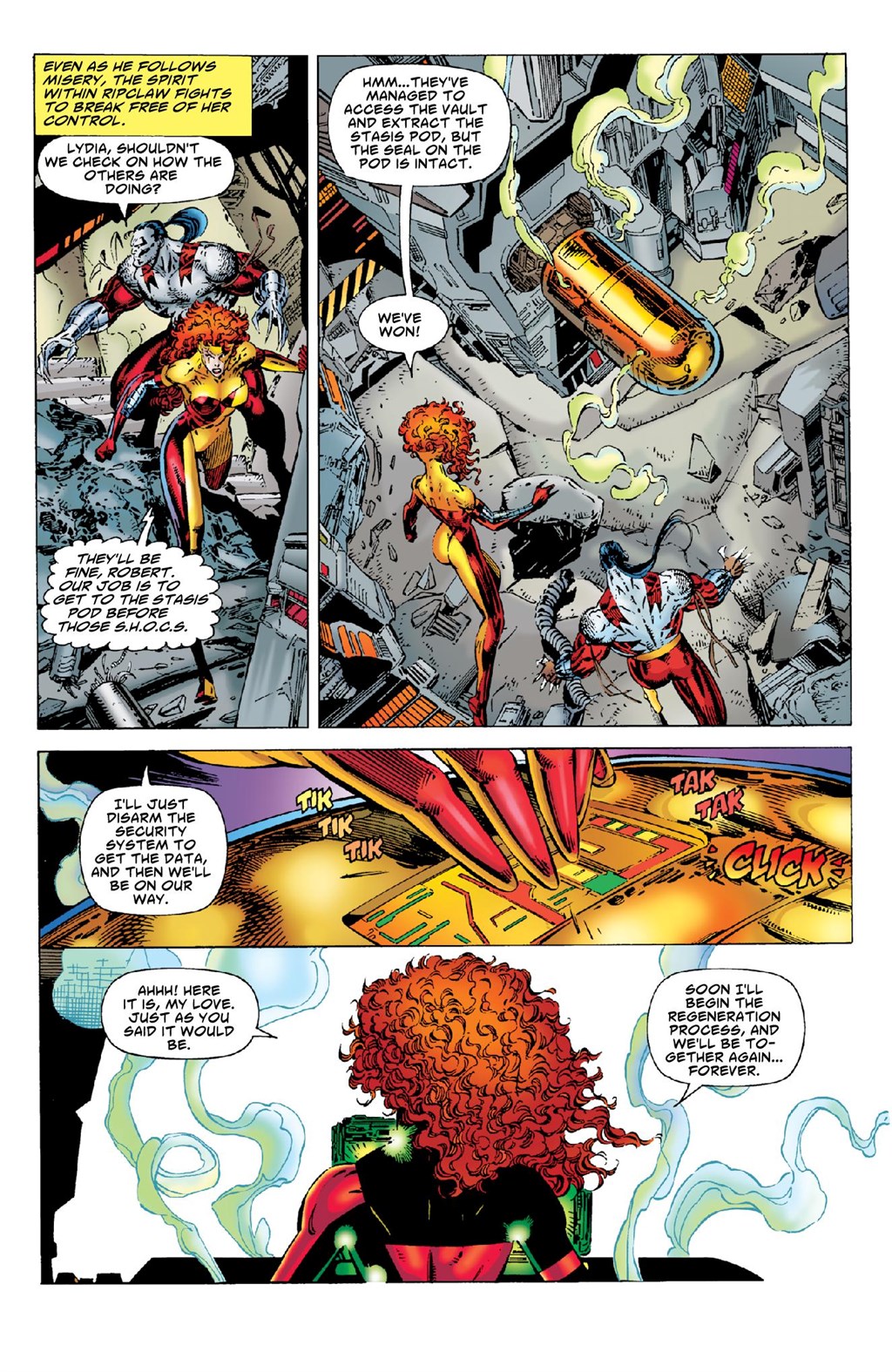 Read online Cyberforce (1992) comic -  Issue # _The Complete Cyberforce (Part 3) - 69