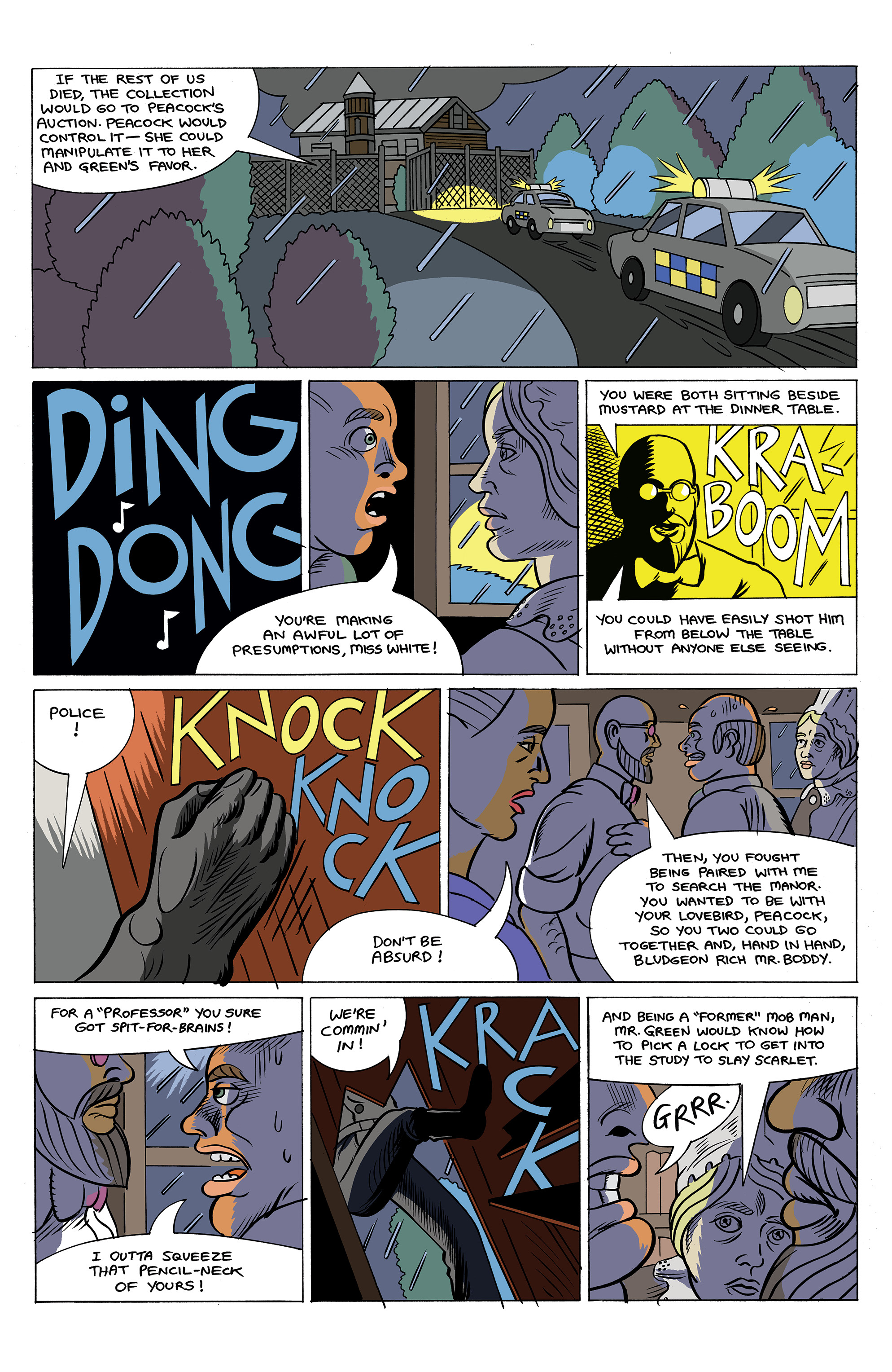 Read online Clue: Candlestick comic -  Issue #3 - 14