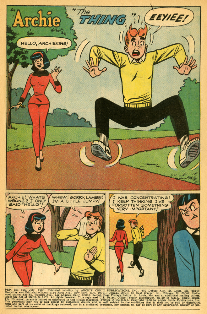 Read online Pep Comics comic -  Issue #195 - 3