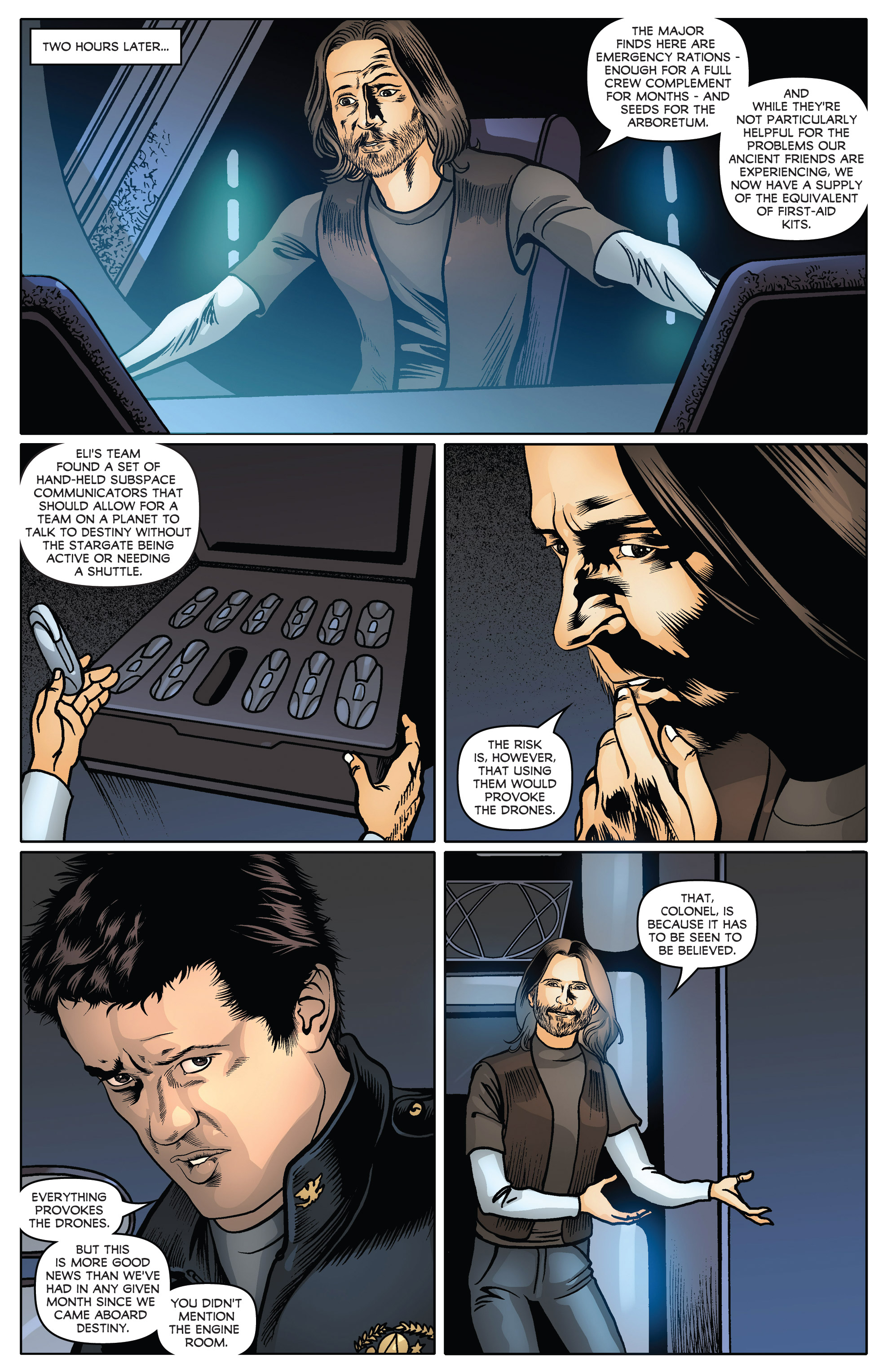Read online Stargate Universe comic -  Issue #3 - 20