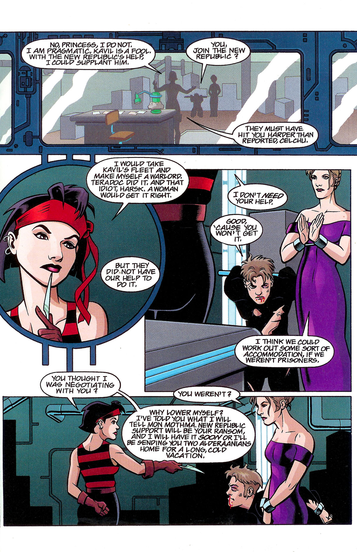 Read online Star Wars: X-Wing Rogue Squadron comic -  Issue #29 - 11