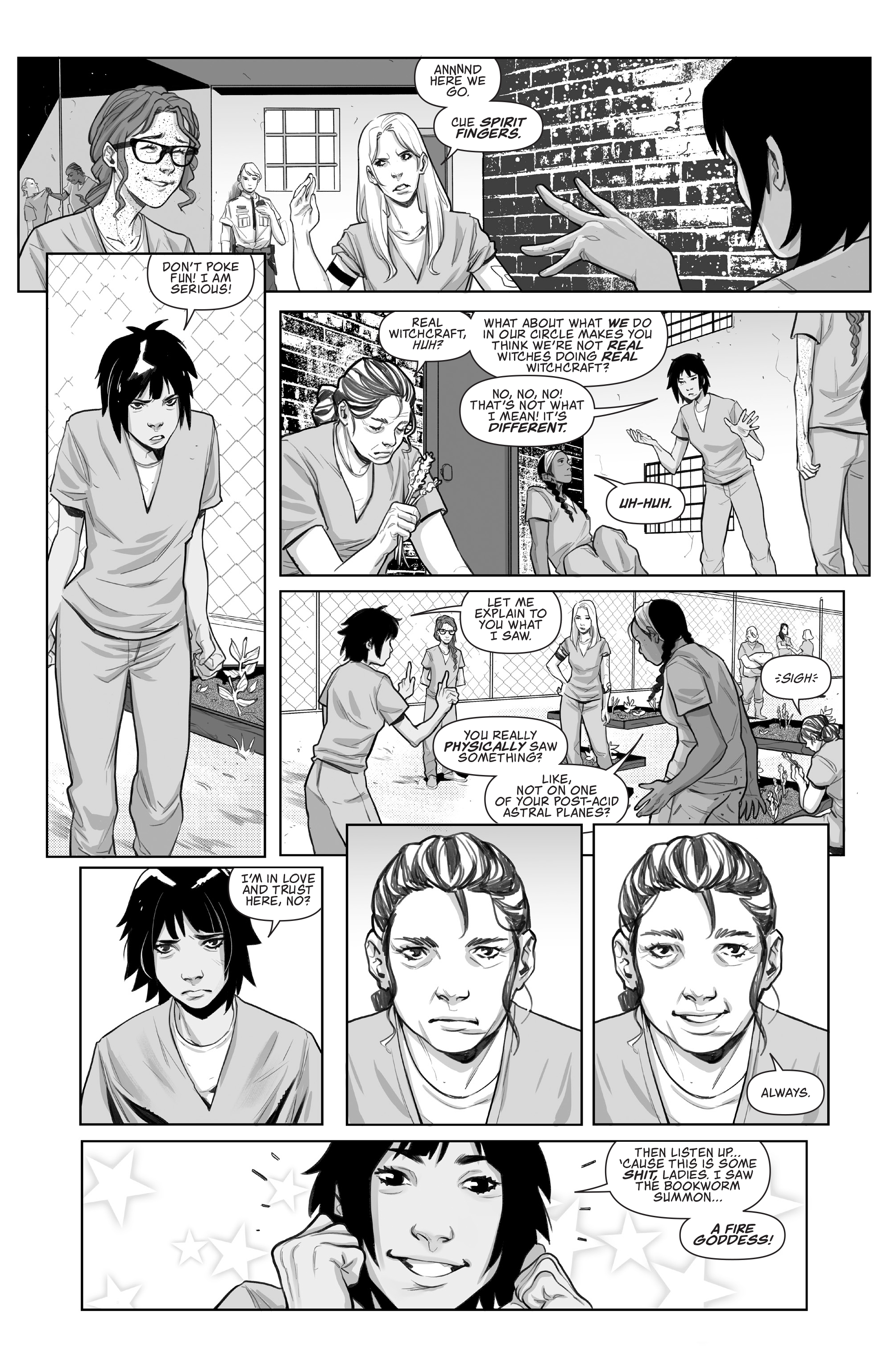 Read online Prison Witch comic -  Issue #1 - 9