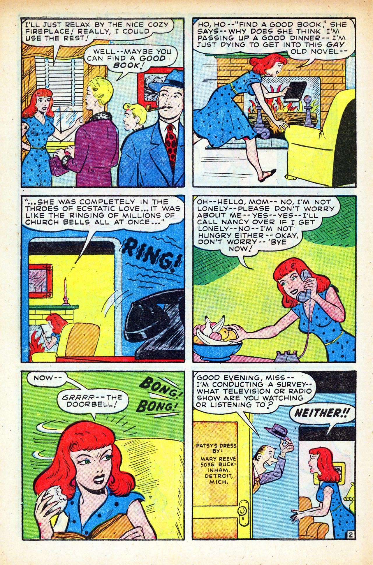 Read online Patsy Walker comic -  Issue #37 - 46