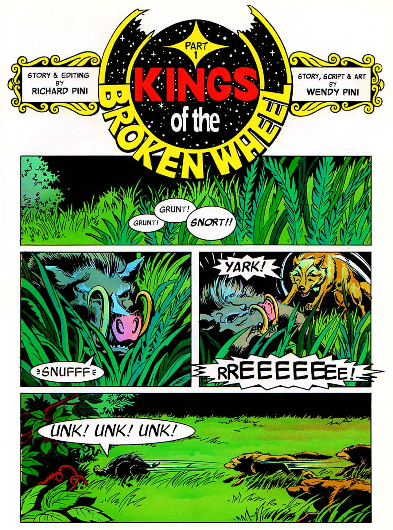 Read online ElfQuest: Kings of the Broken Wheel comic -  Issue #1 - 2