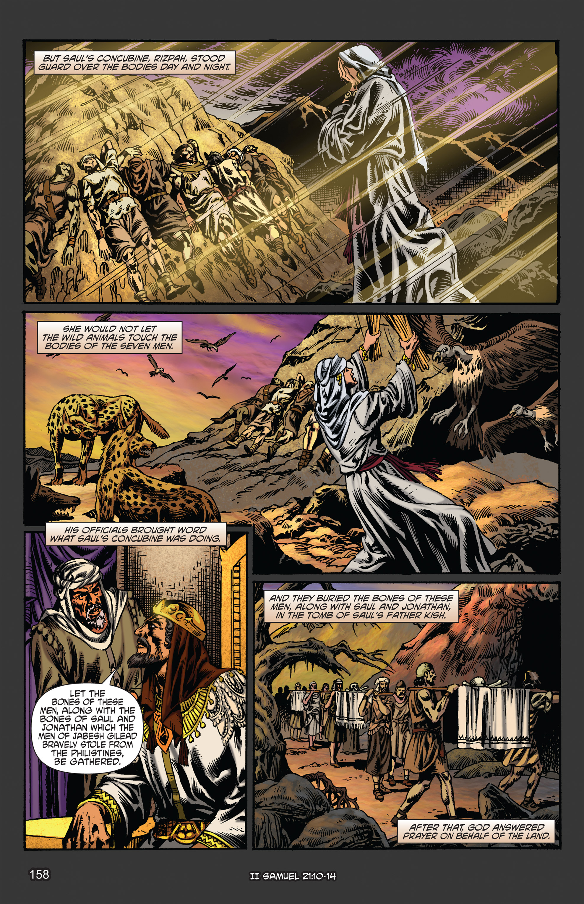 Read online The Kingstone Bible comic -  Issue #5 - 162
