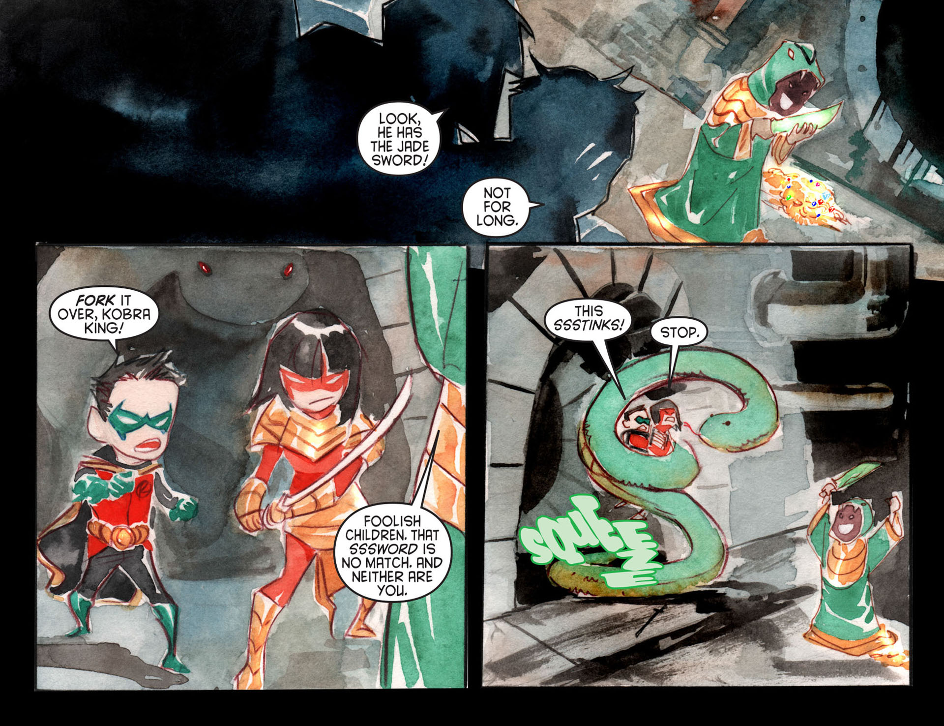 Read online Batman: Li'l Gotham (2012) comic -  Issue #6 - 16