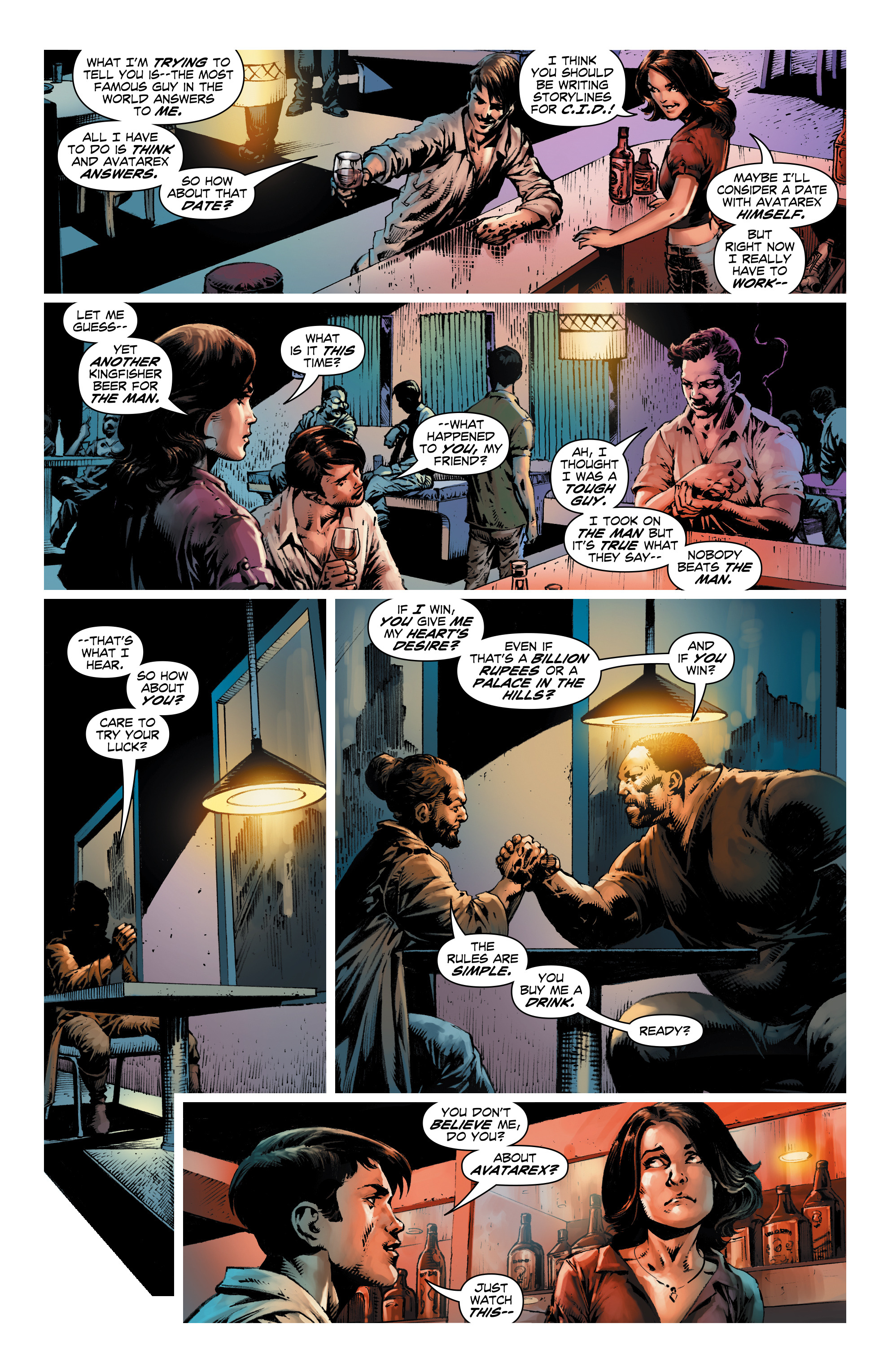 Read online Grant Morrison's Avatarex: Destroyer of Darkness comic -  Issue #3 - 7