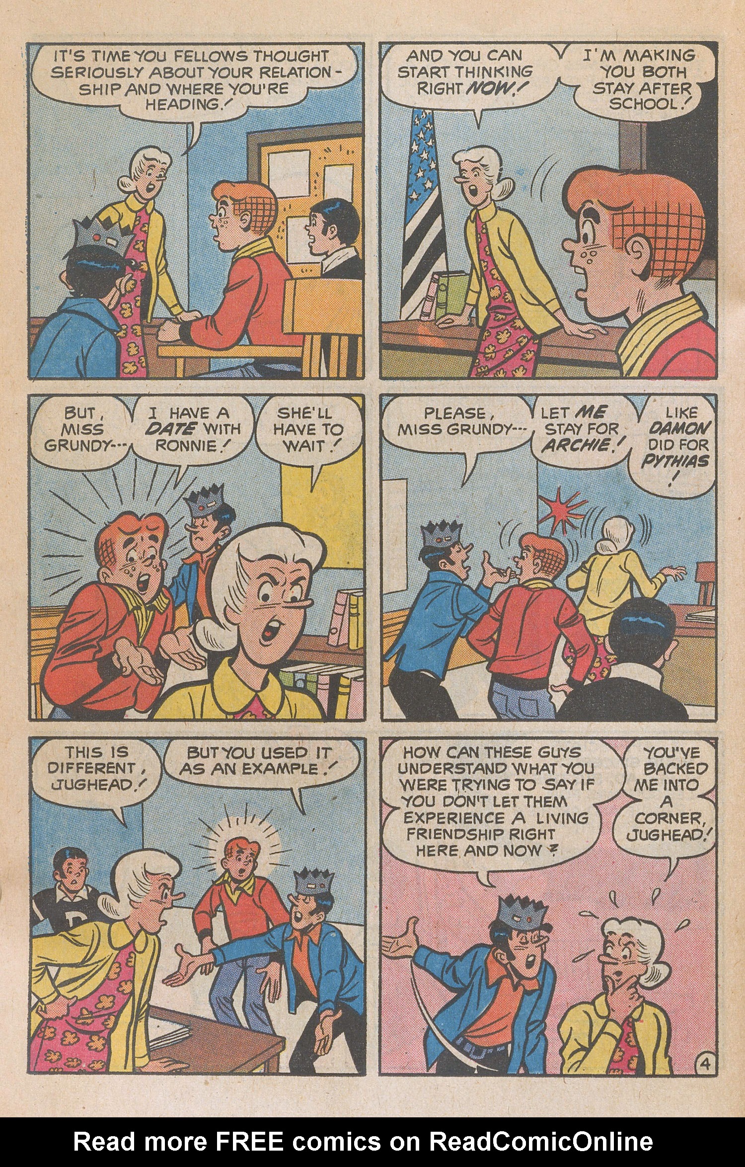 Read online Reggie and Me (1966) comic -  Issue #55 - 38