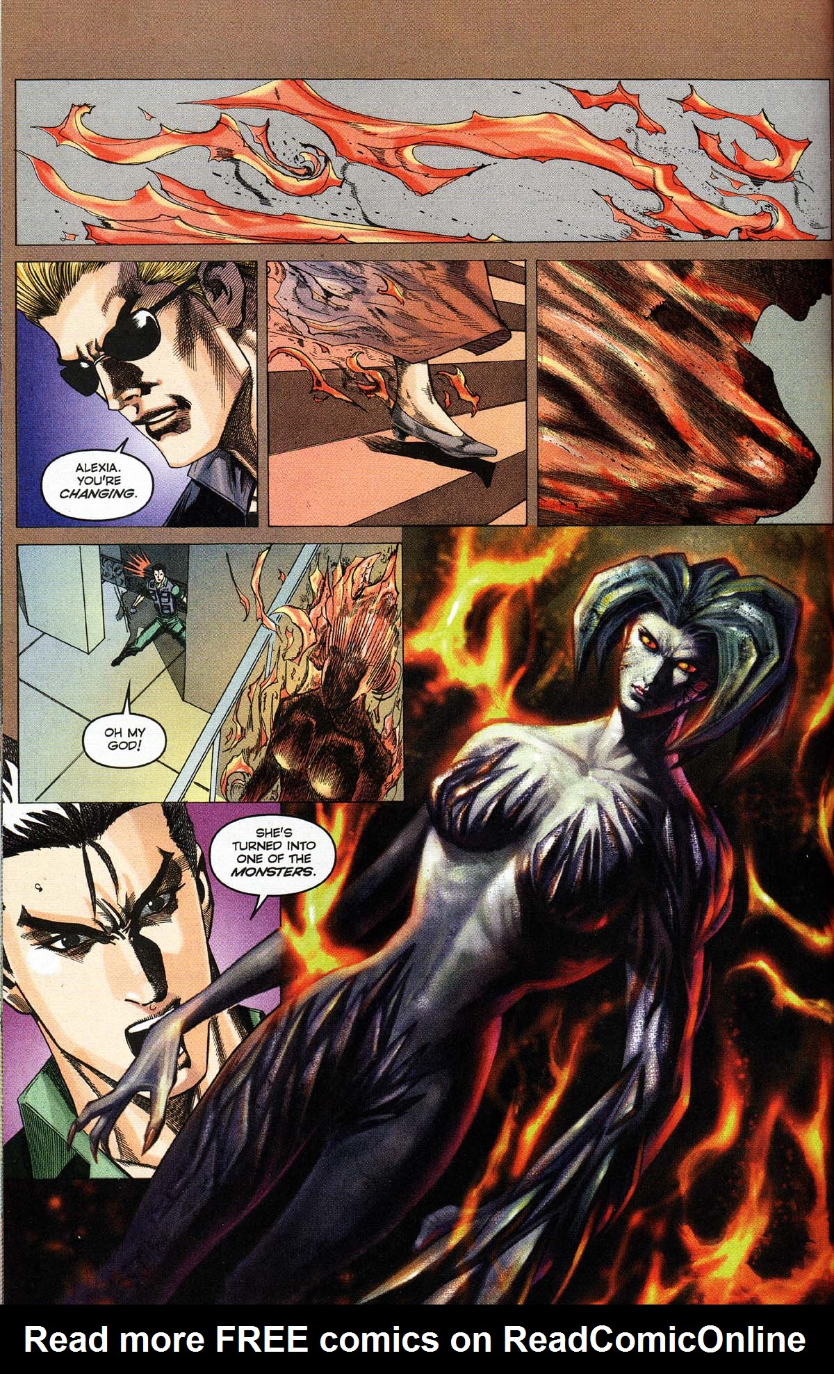 Read online Resident Evil Code: Veronica comic -  Issue #4 - 112