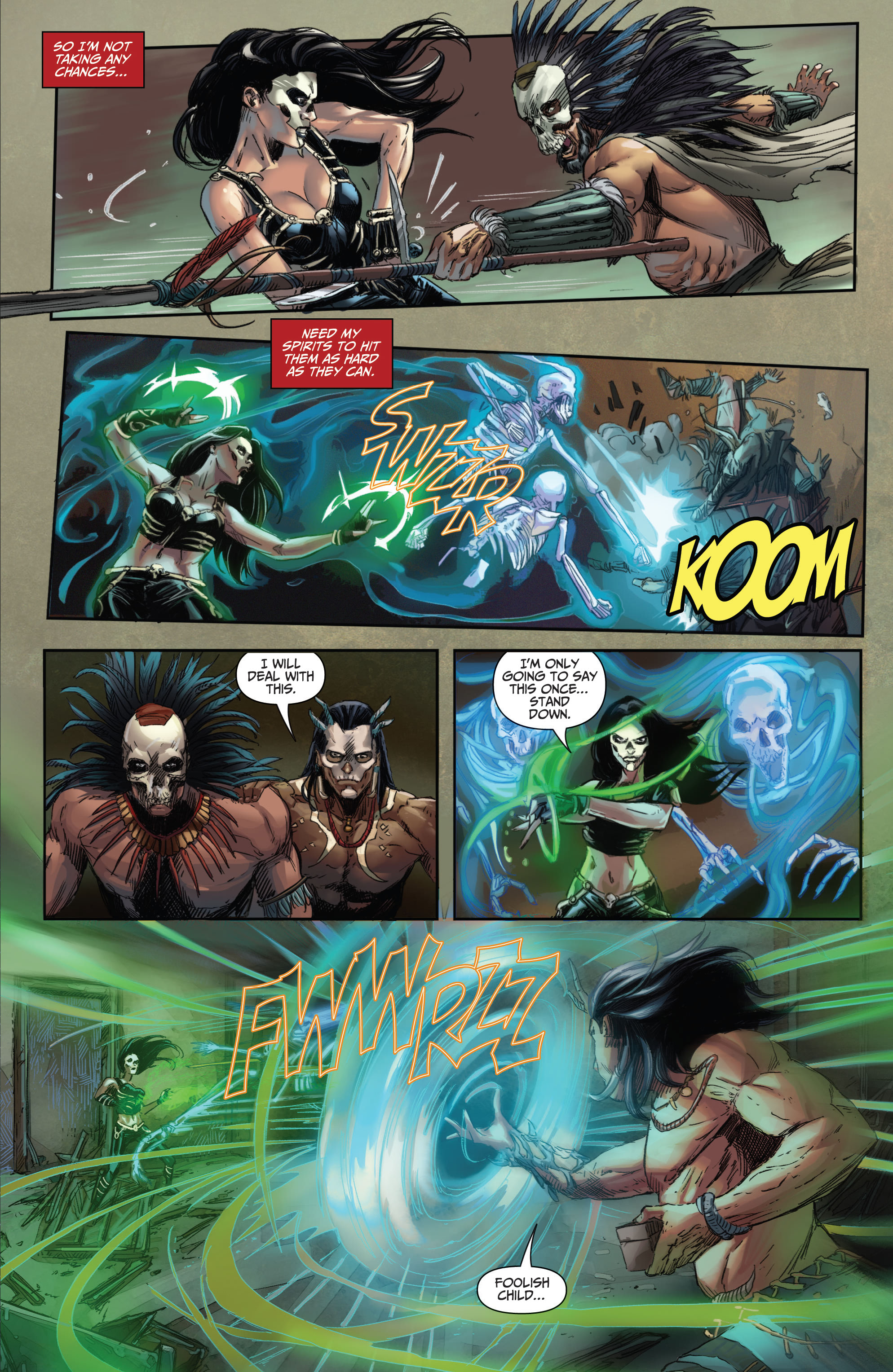 Read online Grimm Spotlight: Mystere: Voodoo Dawn comic -  Issue # Full - 10