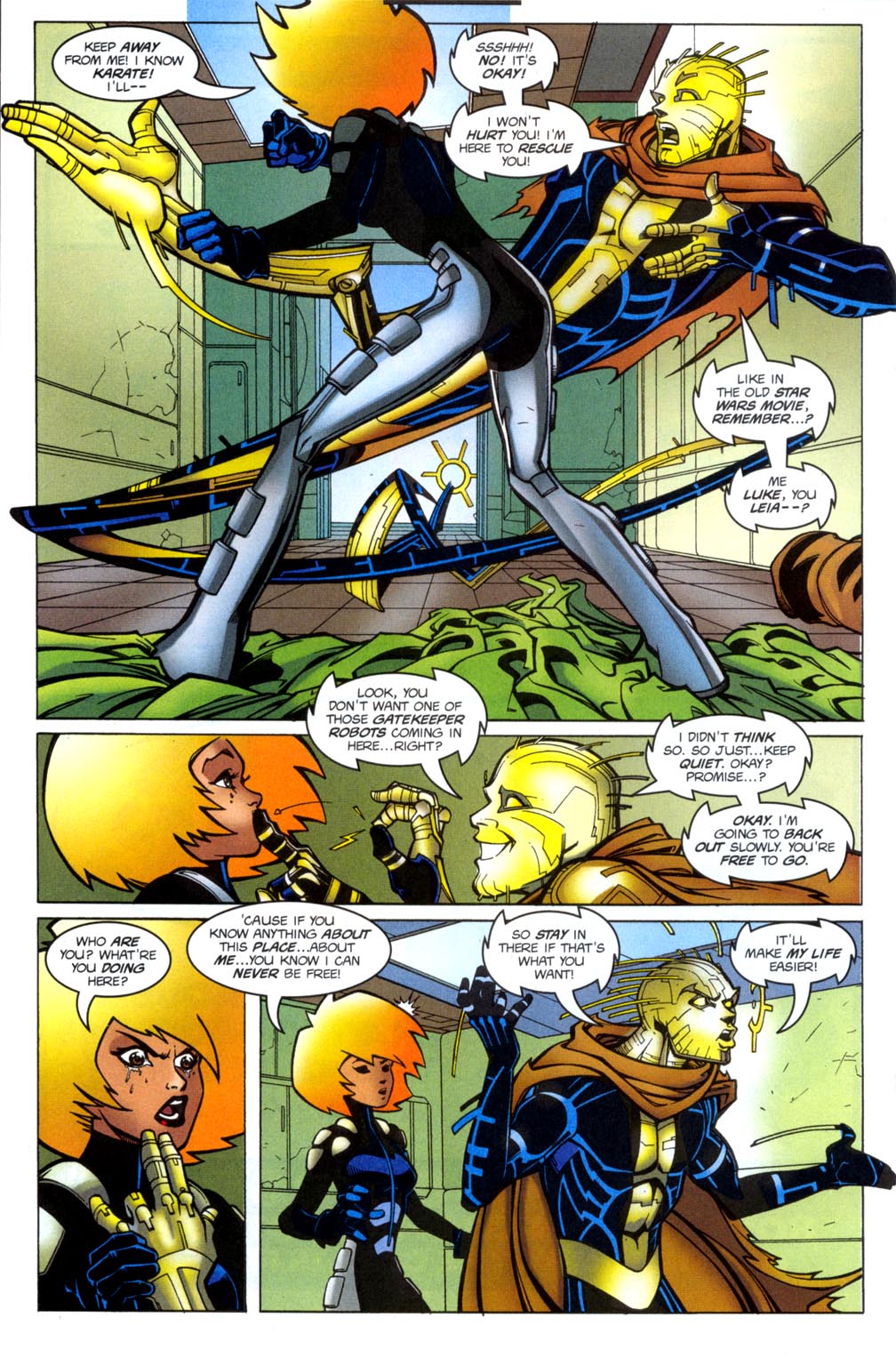Read online Warlock (1999) comic -  Issue #1 - 16