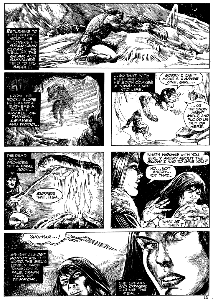 Read online The Savage Sword Of Conan comic -  Issue #34 - 15