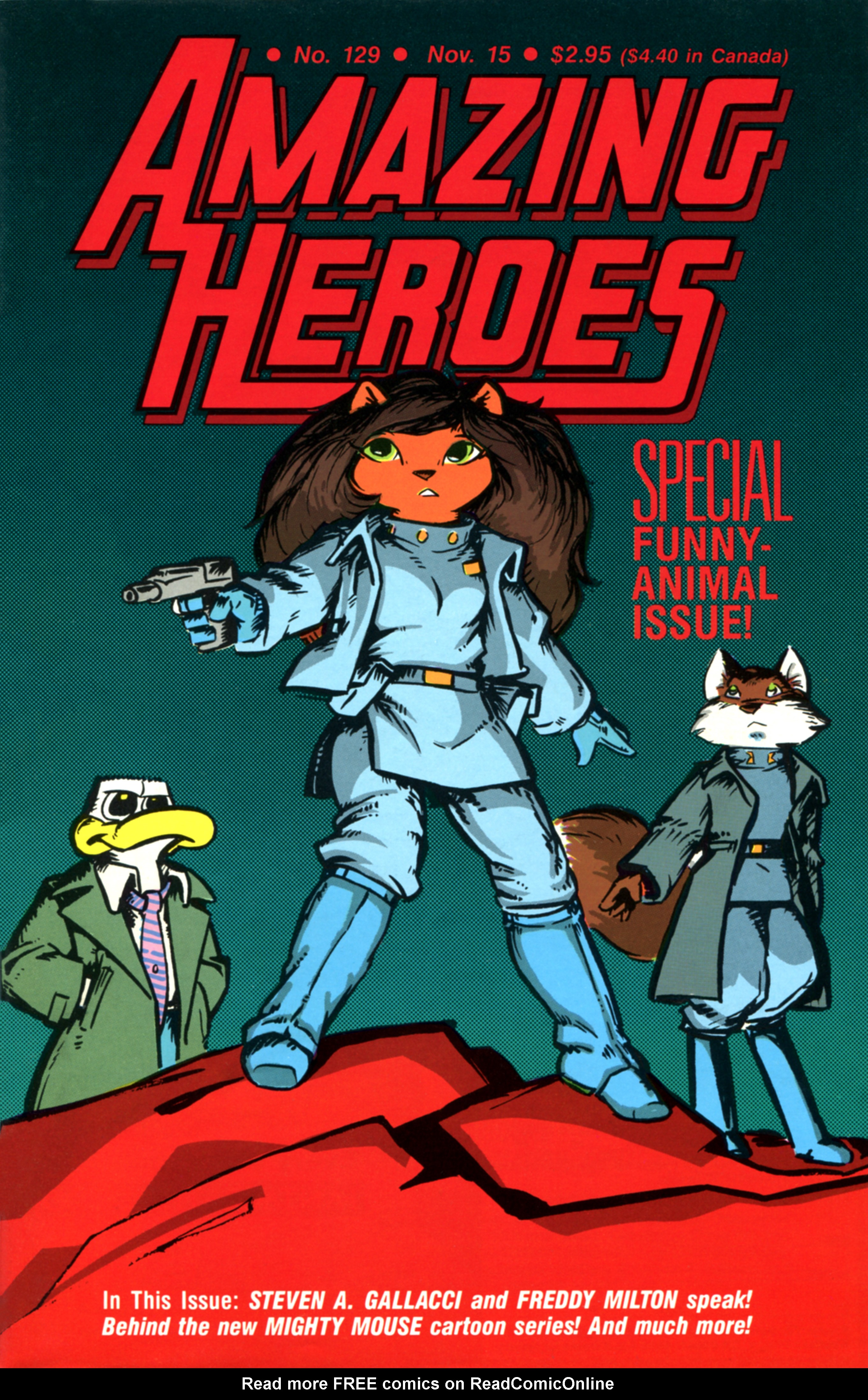 Read online Amazing Heroes comic -  Issue #129 - 1