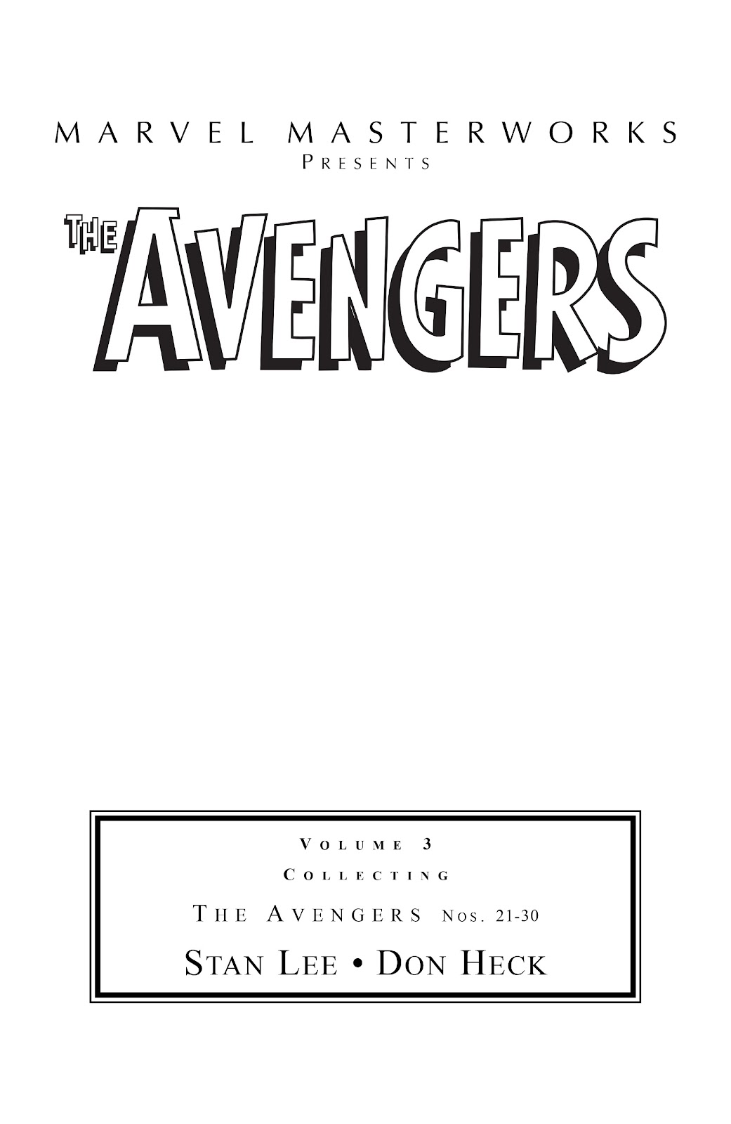 Marvel Masterworks: The Avengers issue TPB 3 (Part 1) - Page 2