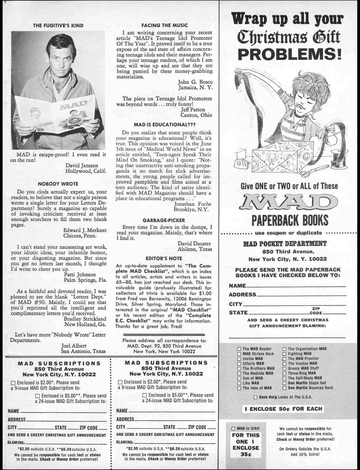 Read online MAD comic -  Issue #92 - 5