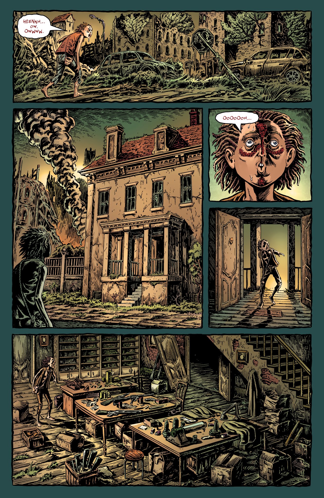 Read online Crossed Plus One Hundred: Mimic comic -  Issue #3 - 32