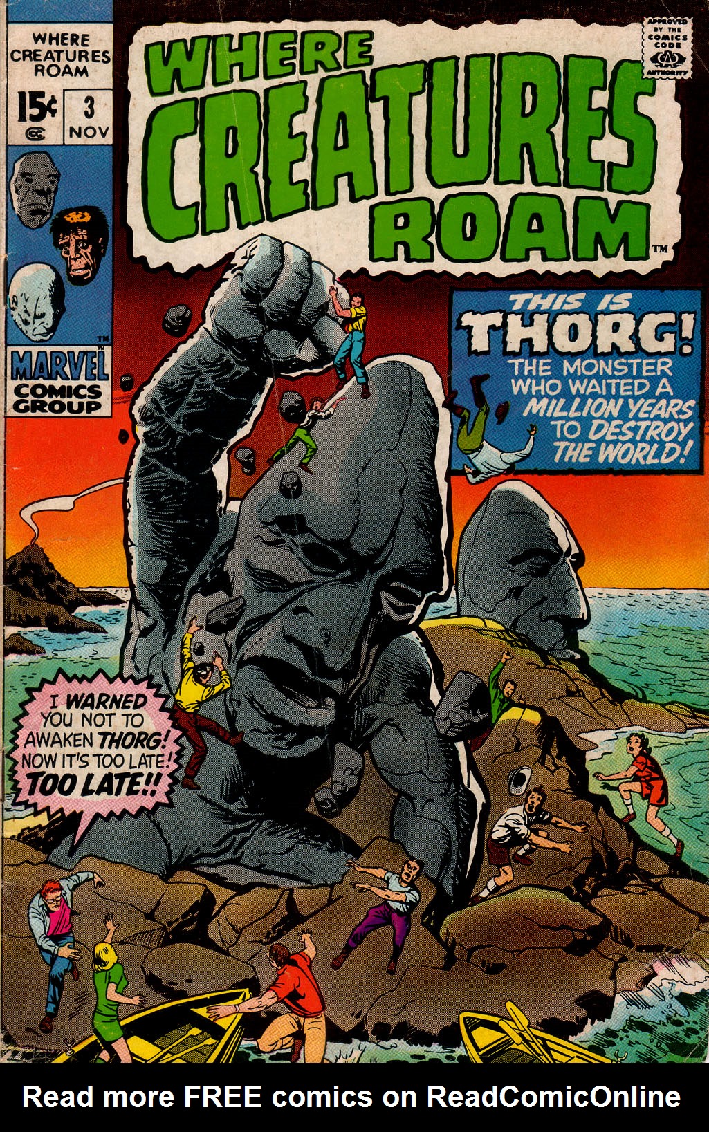 Read online Where Creatures Roam comic -  Issue #3 - 1
