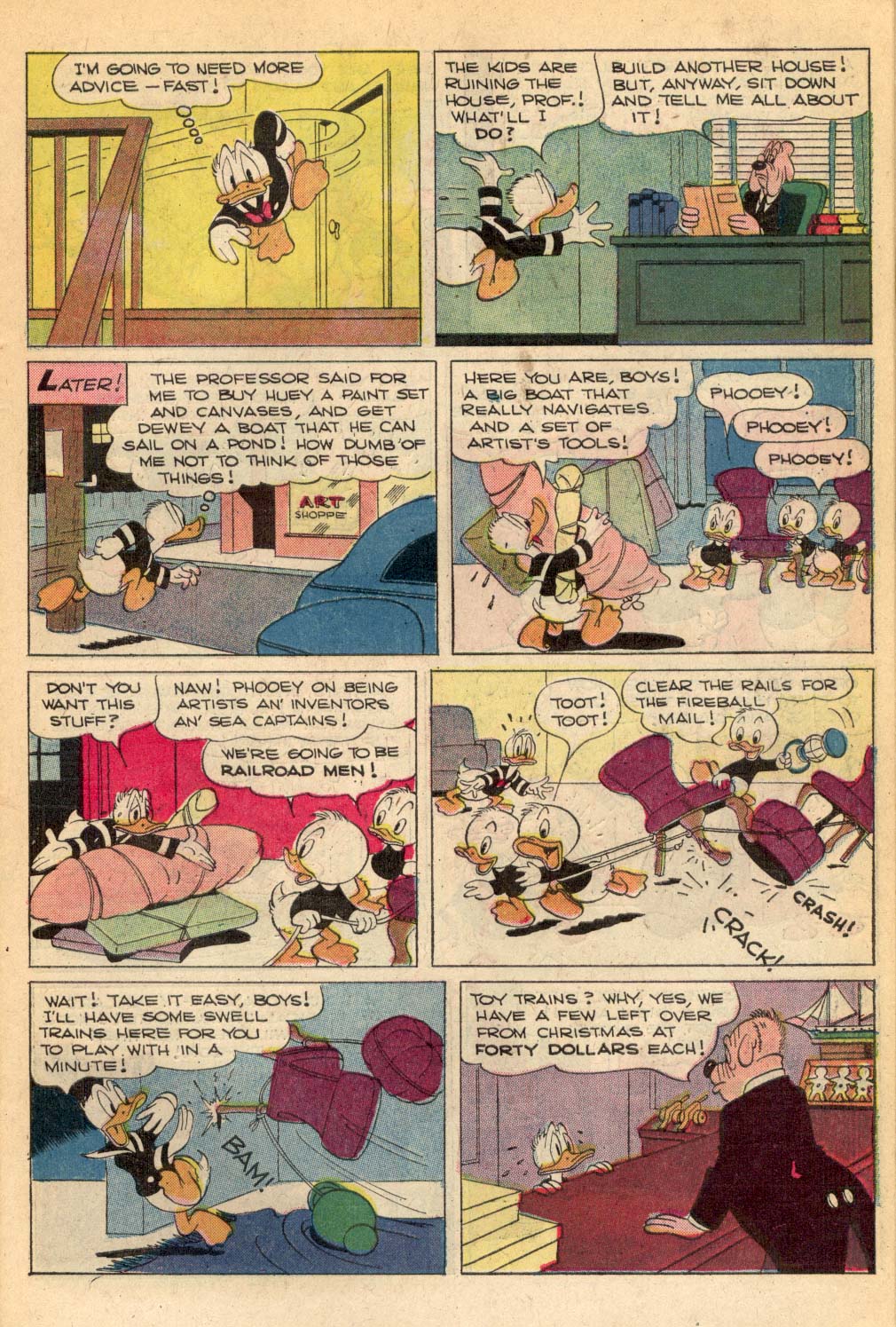 Read online Walt Disney's Comics and Stories comic -  Issue #349 - 7