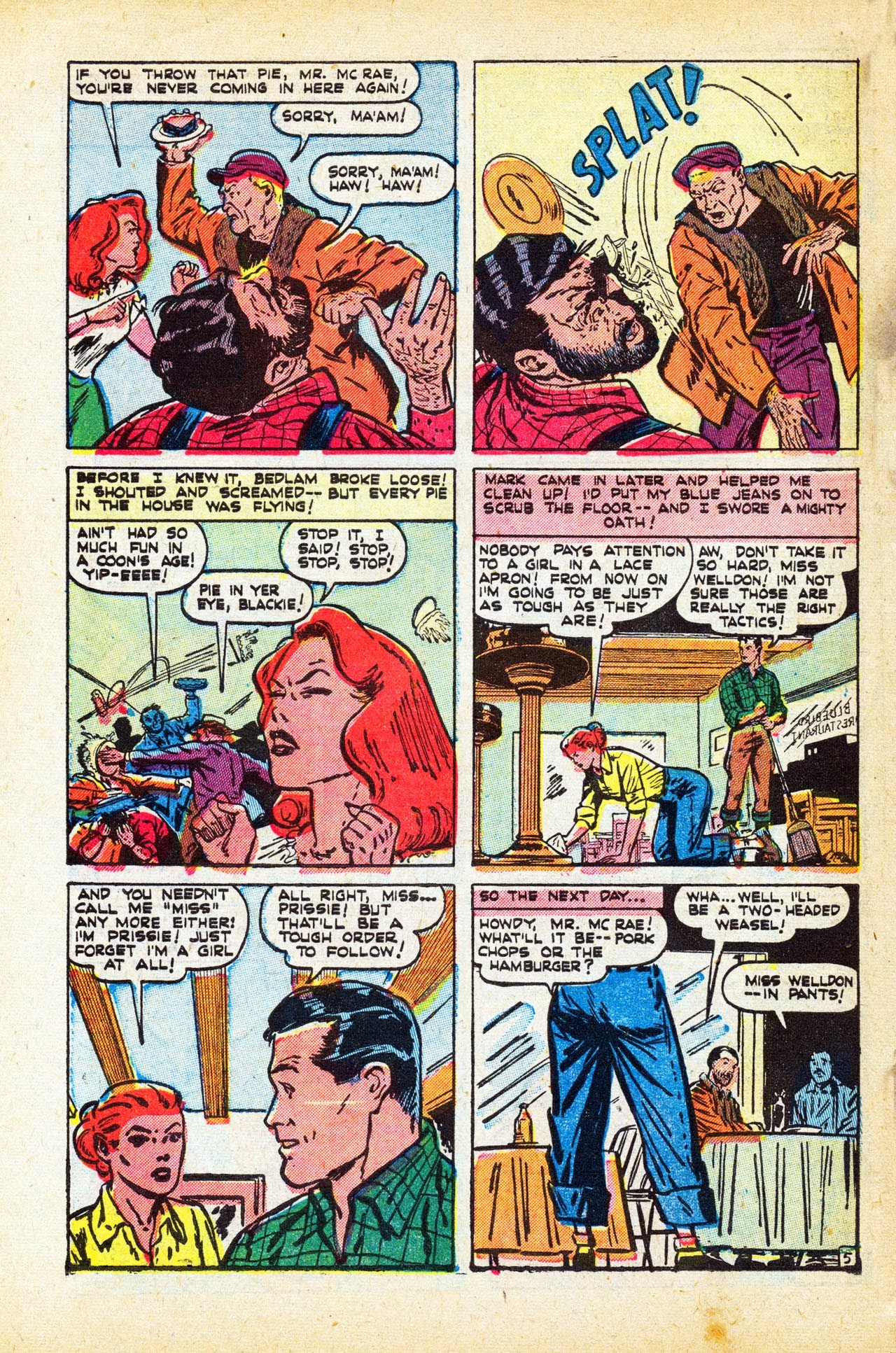 Read online Girl Comics (1949) comic -  Issue #1 - 44