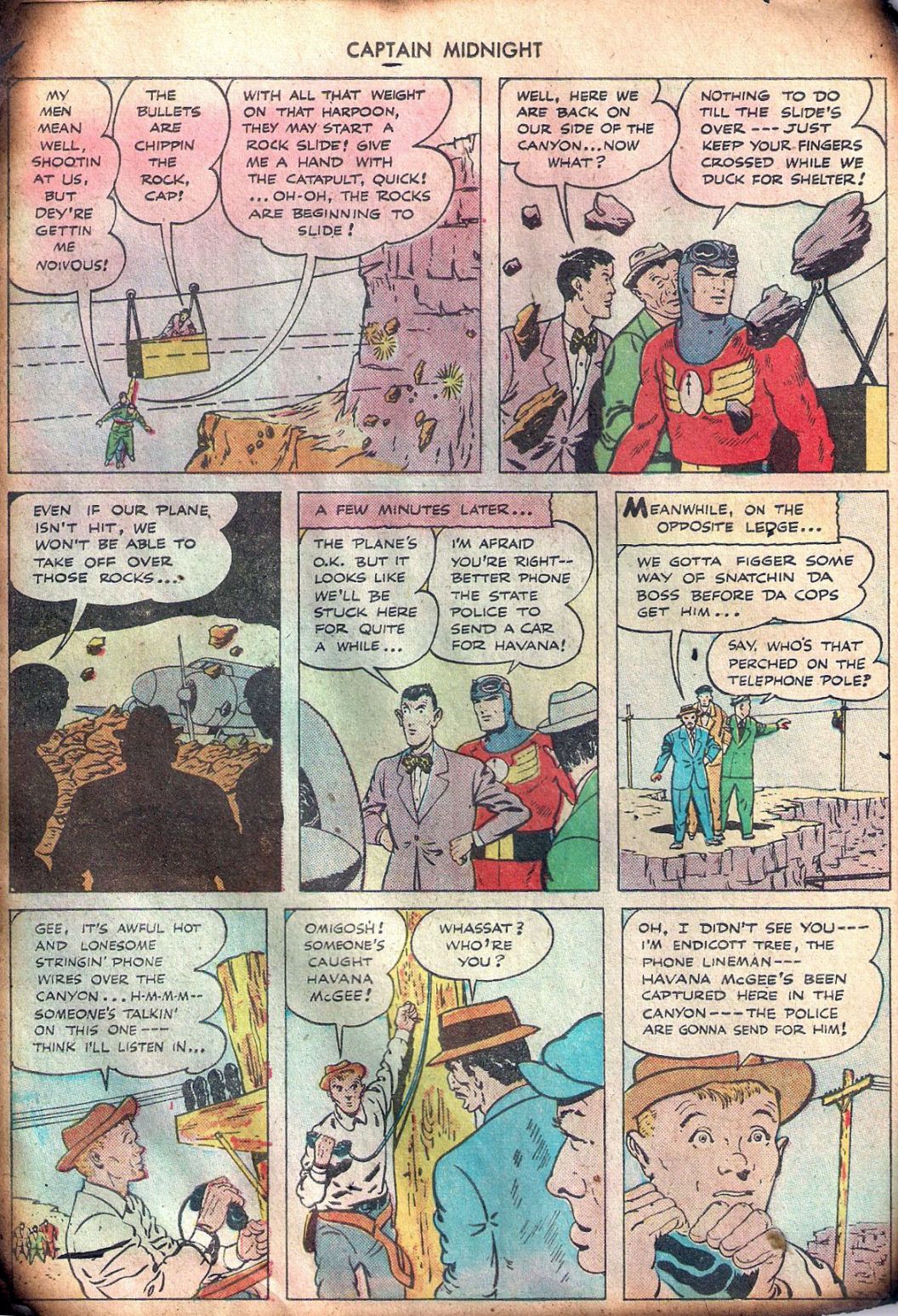 Read online Captain Midnight (1942) comic -  Issue #32 - 23