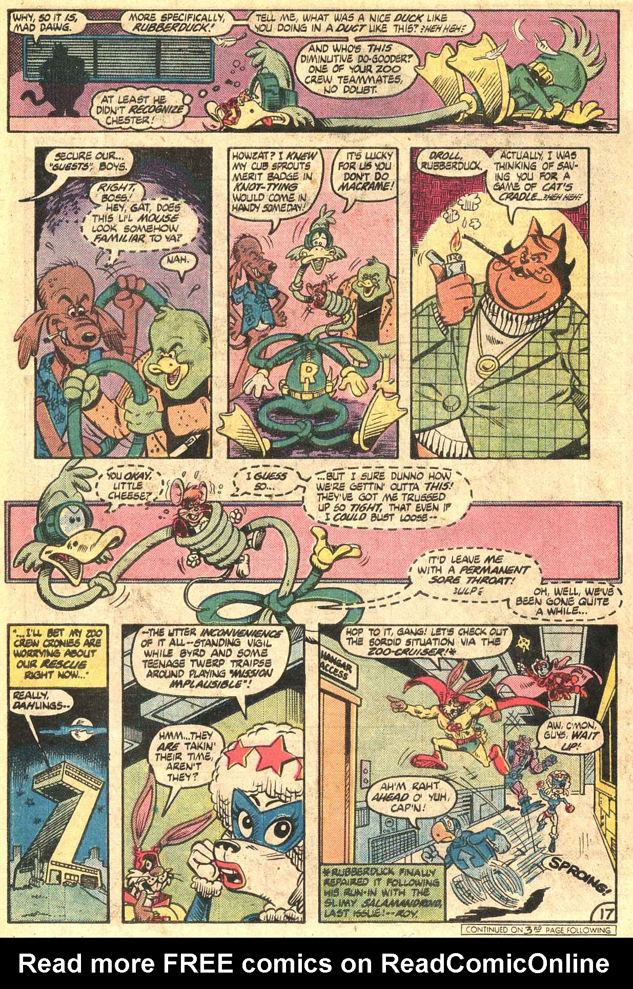 Read online Captain Carrot and His Amazing Zoo Crew! comic -  Issue #12 - 19