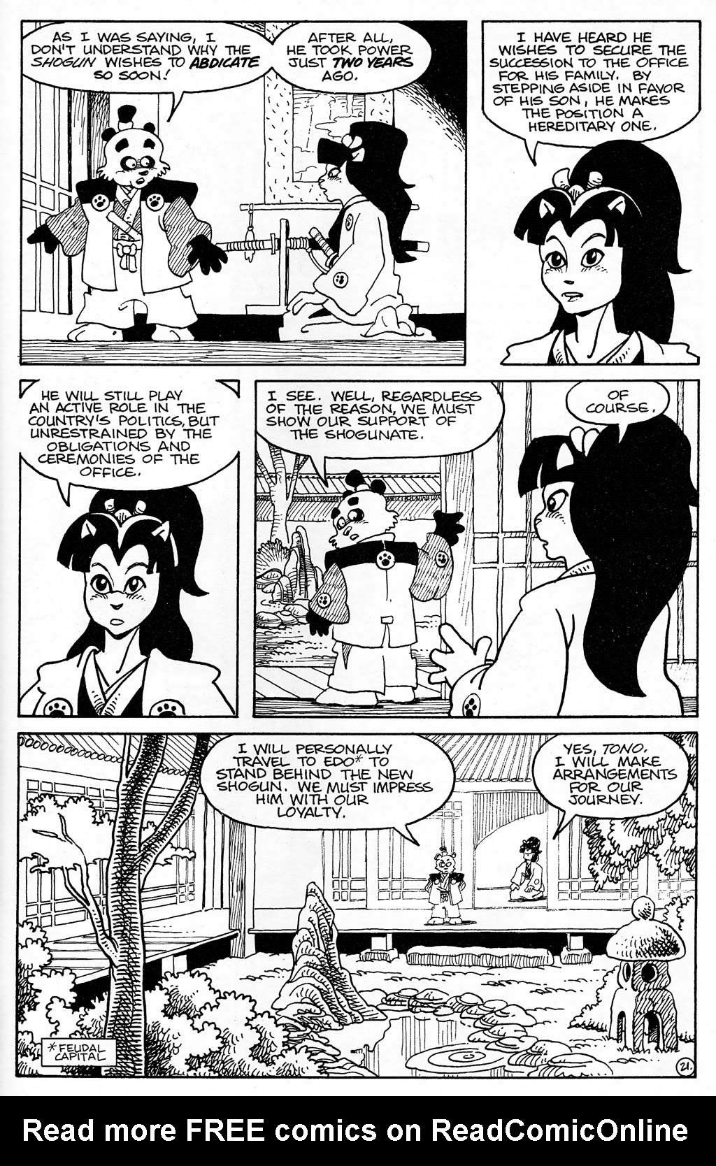 Read online Usagi Yojimbo (1996) comic -  Issue #15 - 22