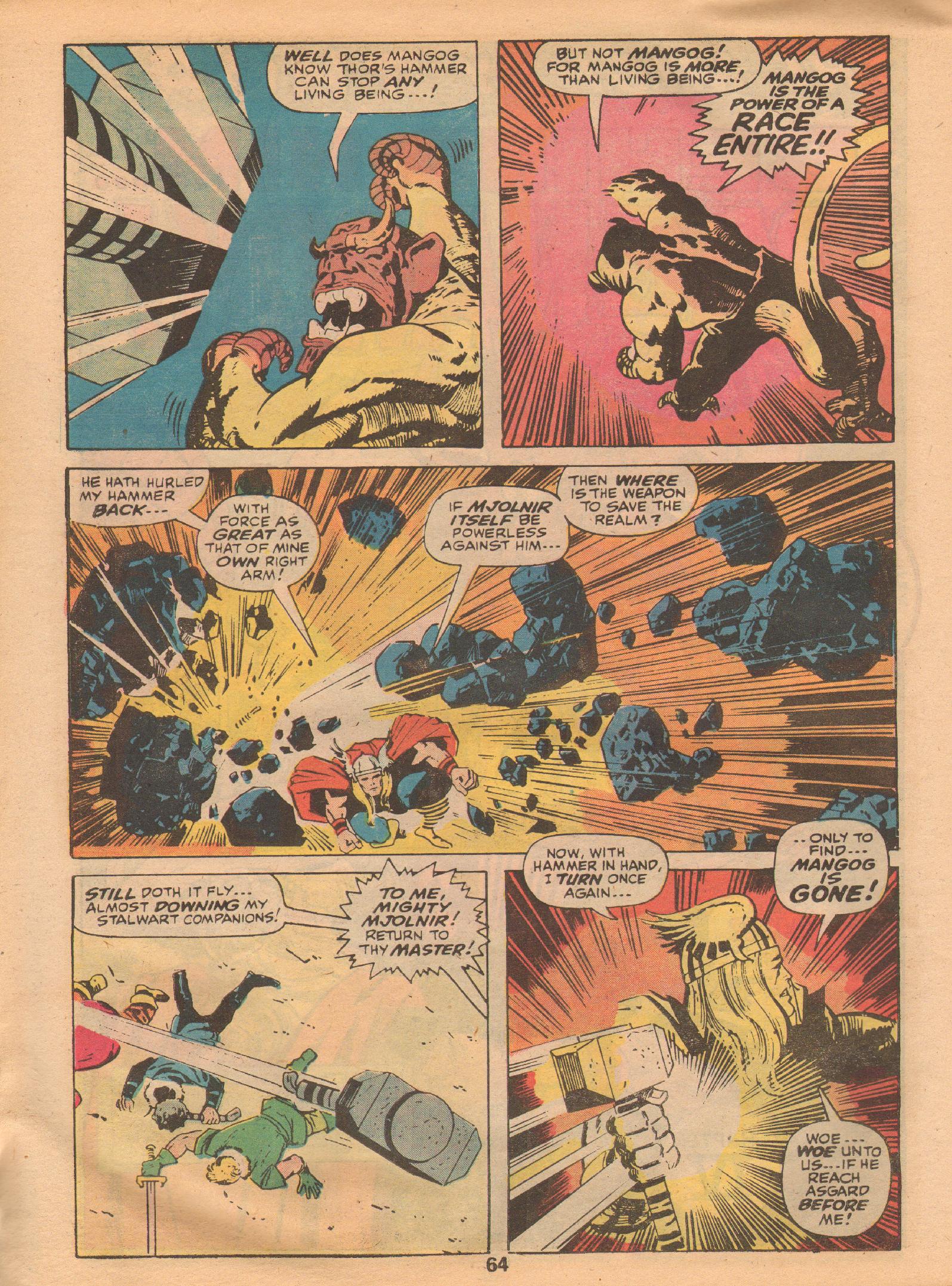 Read online Marvel Treasury Edition comic -  Issue #10 - 64