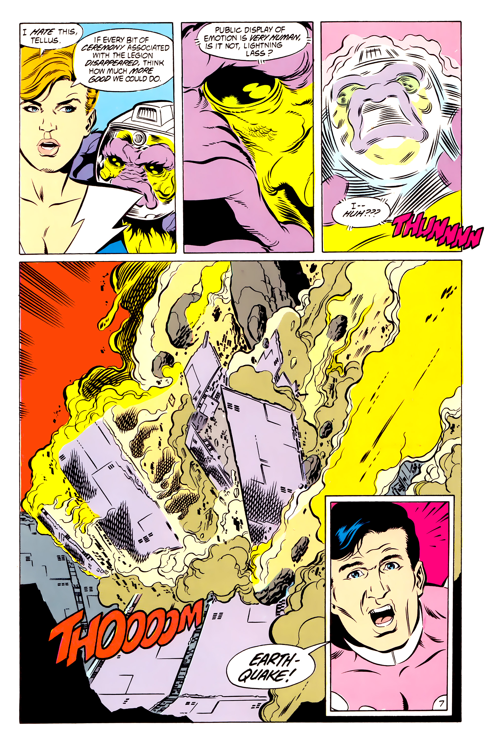 Legion of Super-Heroes (1984) 52 Page 7