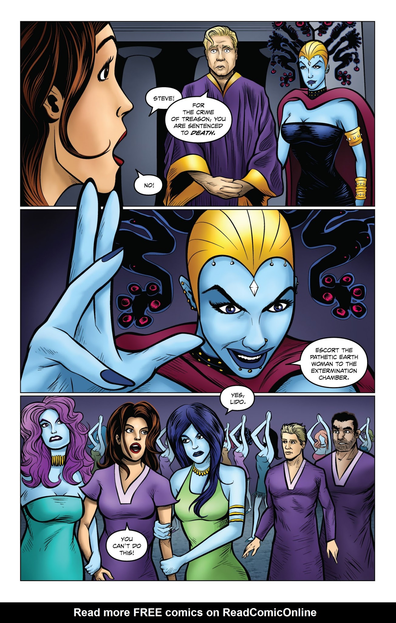 Read online Space Women Beyond the Stratosphere comic -  Issue # TPB - 79