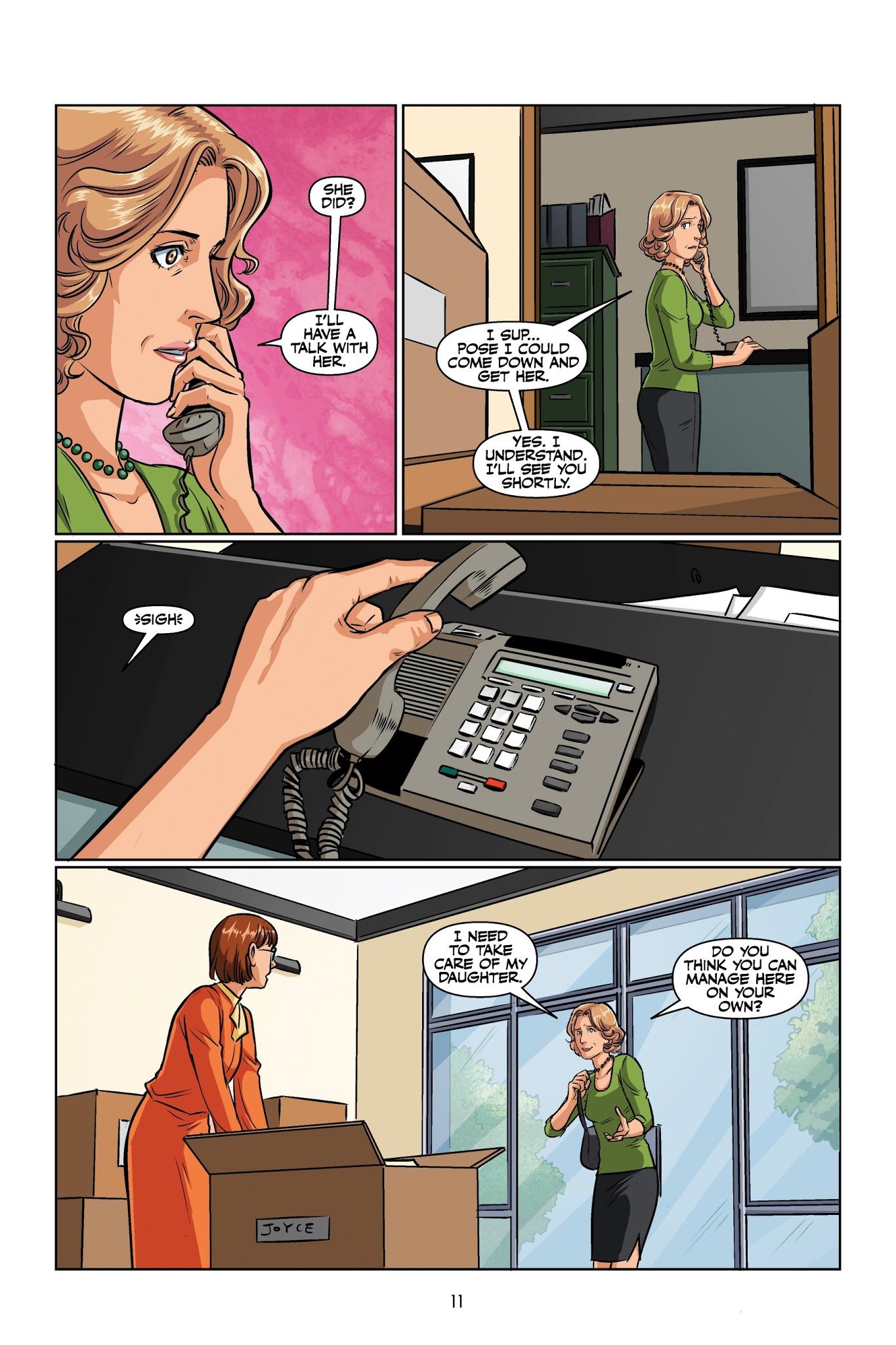 Read online Buffy: The High School Years–Parental Parasite comic -  Issue # TPB - 13