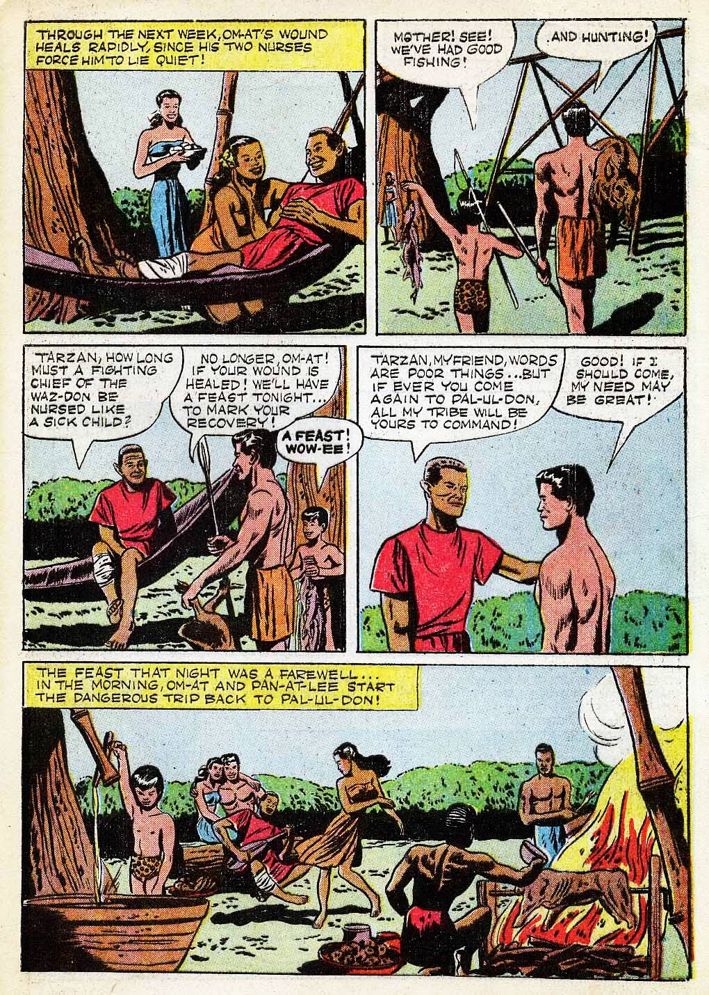 Read online Tarzan (1948) comic -  Issue #4 - 33