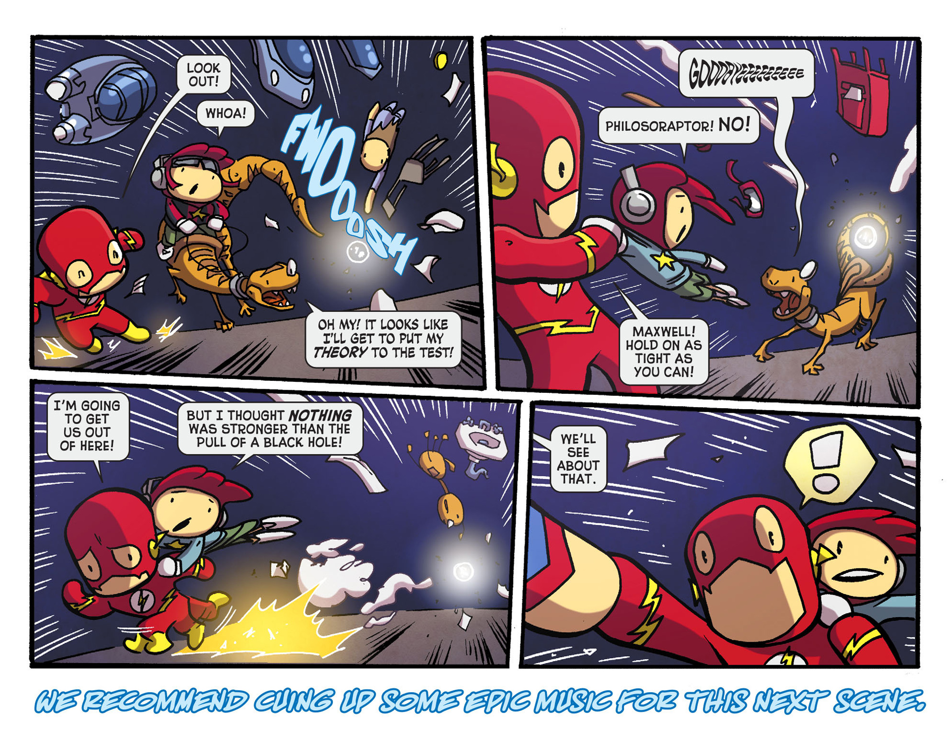 Read online Scribblenauts Unmasked: A Crisis of Imagination comic -  Issue #9 - 7